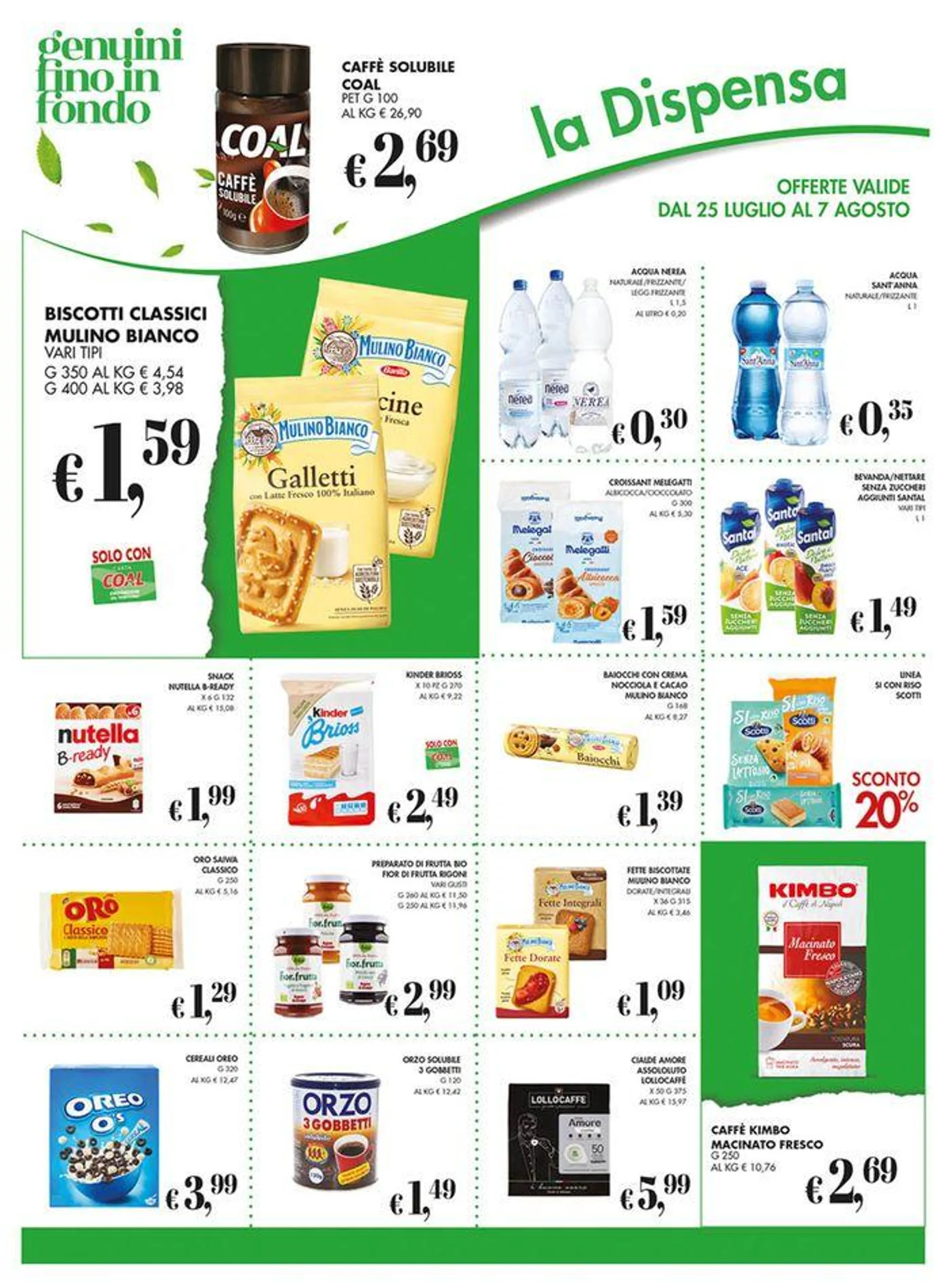 Offerte valide dal 25 luglio al 7 agosto. da 25 luglio a 7 agosto di 2024 - Pagina del volantino 10