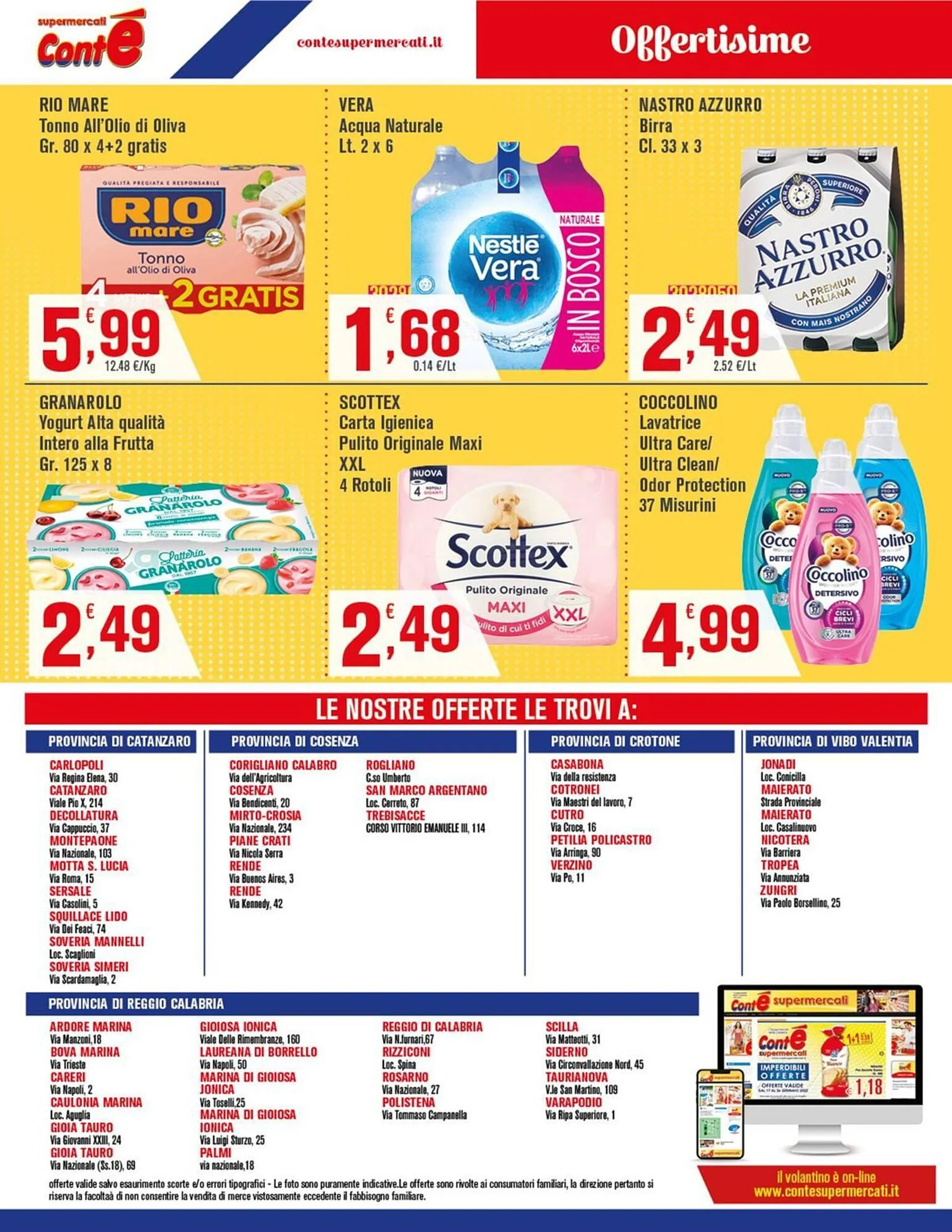 Volantino Conté Supermercati da 29 maggio a 8 giugno di 2025 - Pagina del volantino 16