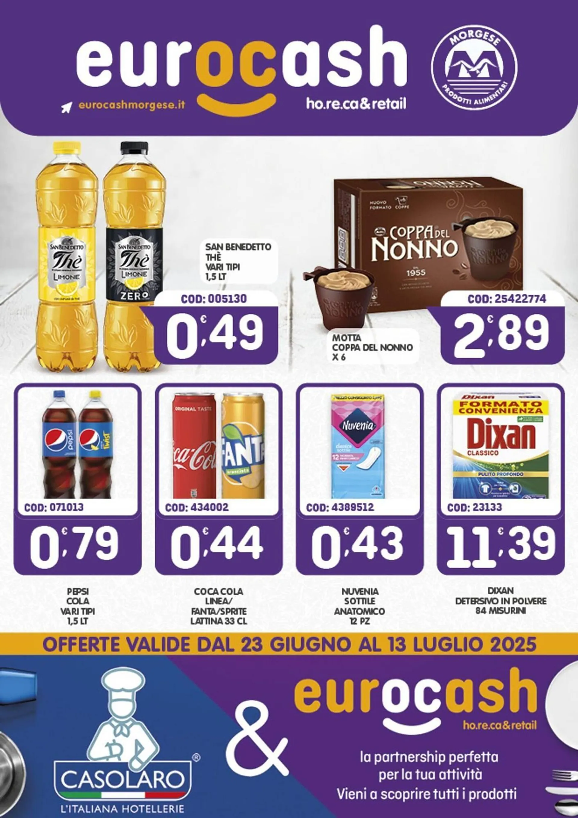 Volantino Eurocash da 23 giugno a 13 luglio di 2025 - Pagina del volantino 1