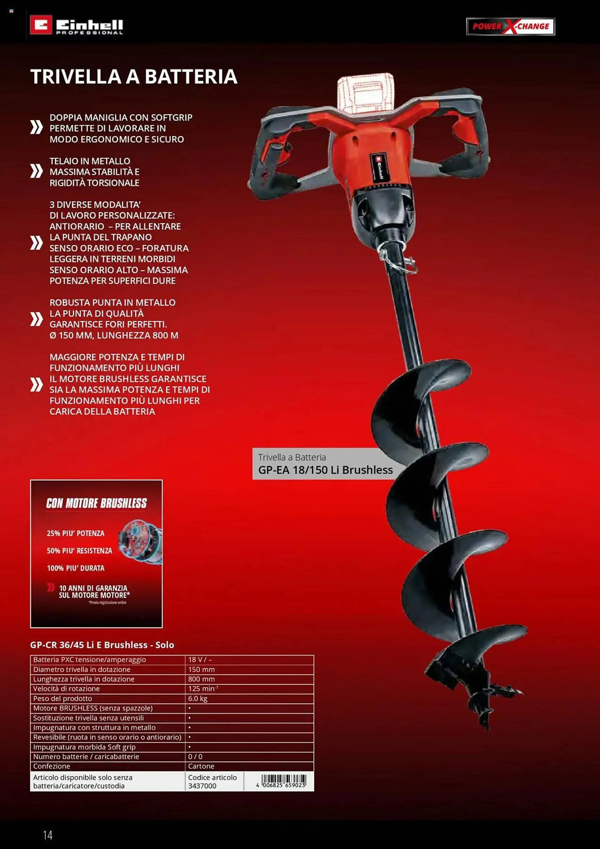 Volantino Einhell da 1 febbraio a 31 dicembre di 2025 - Pagina del volantino 14