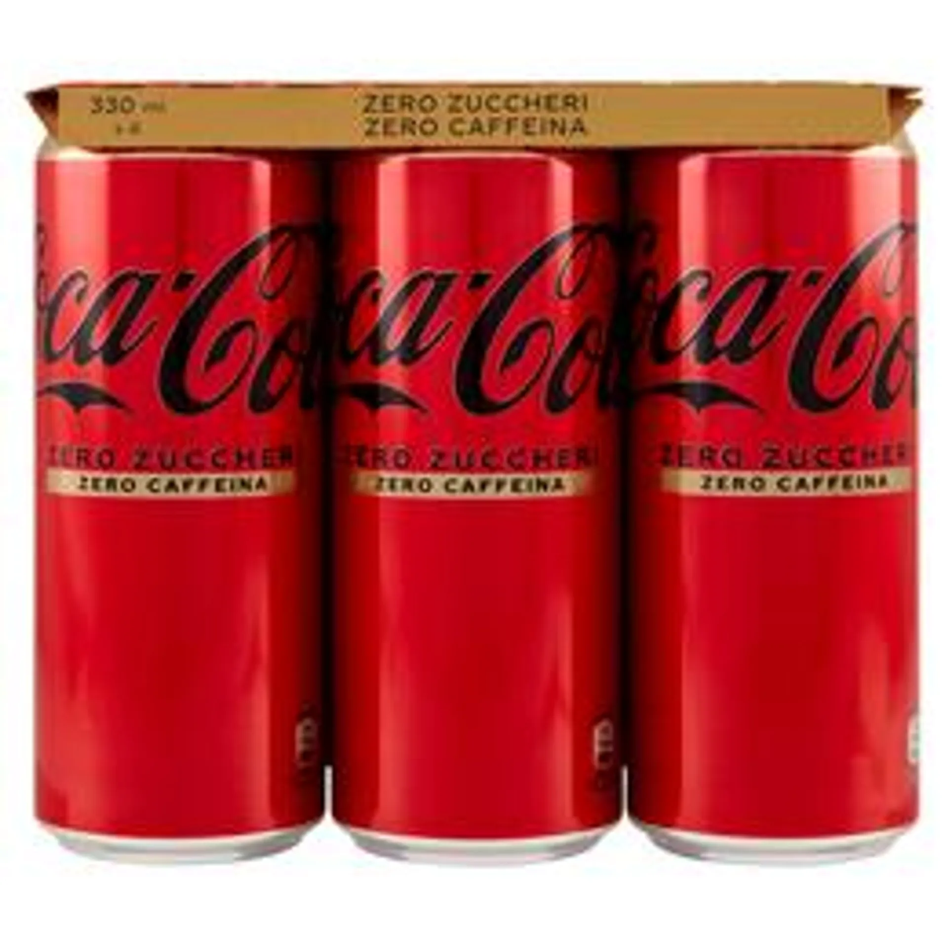 Coca-Cola Zero Senza Caffeina 6 x 33 cl