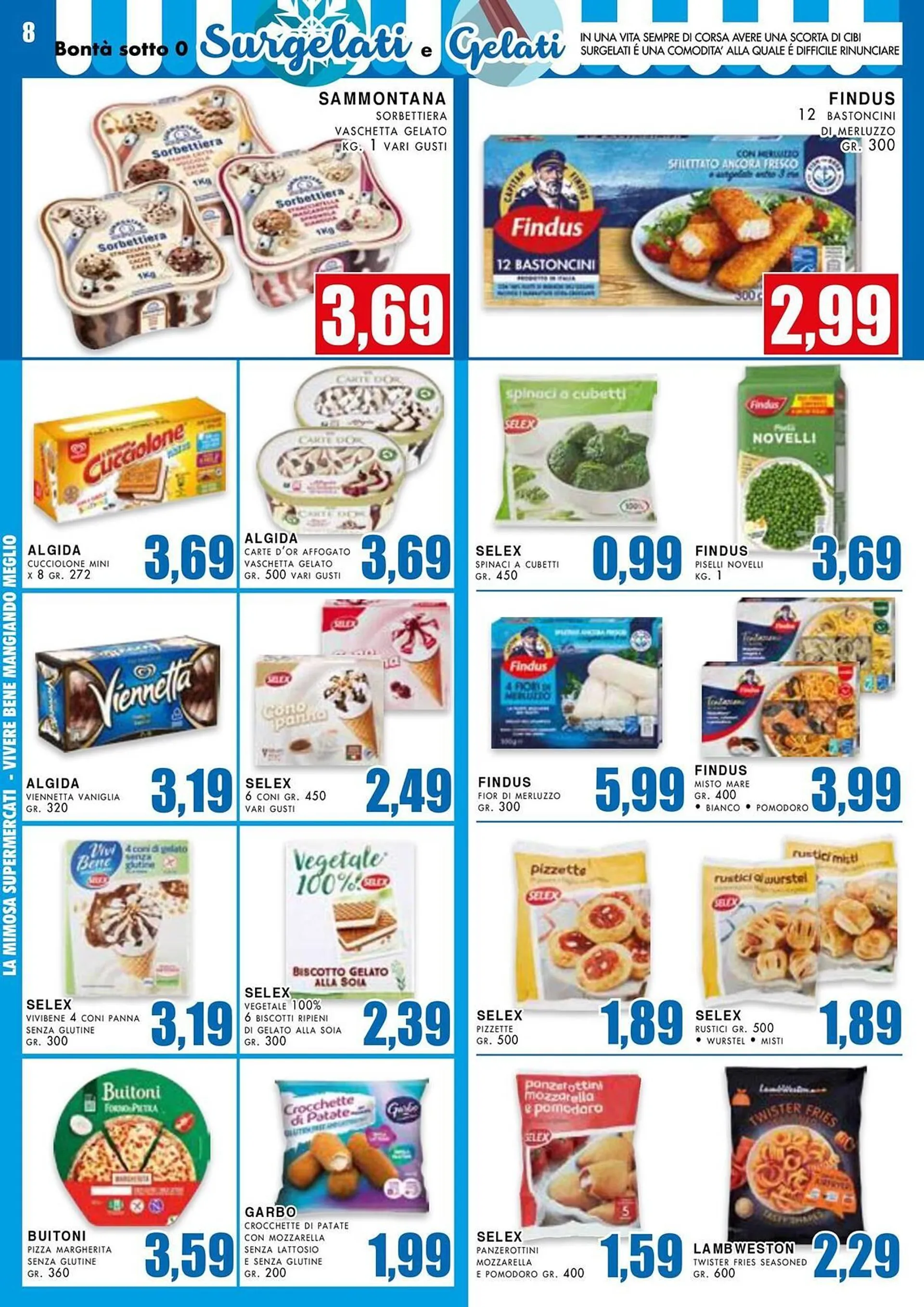 Volantino La Mimosa Supermercati da 3 giugno a 15 giugno di 2025 - Pagina del volantino 8