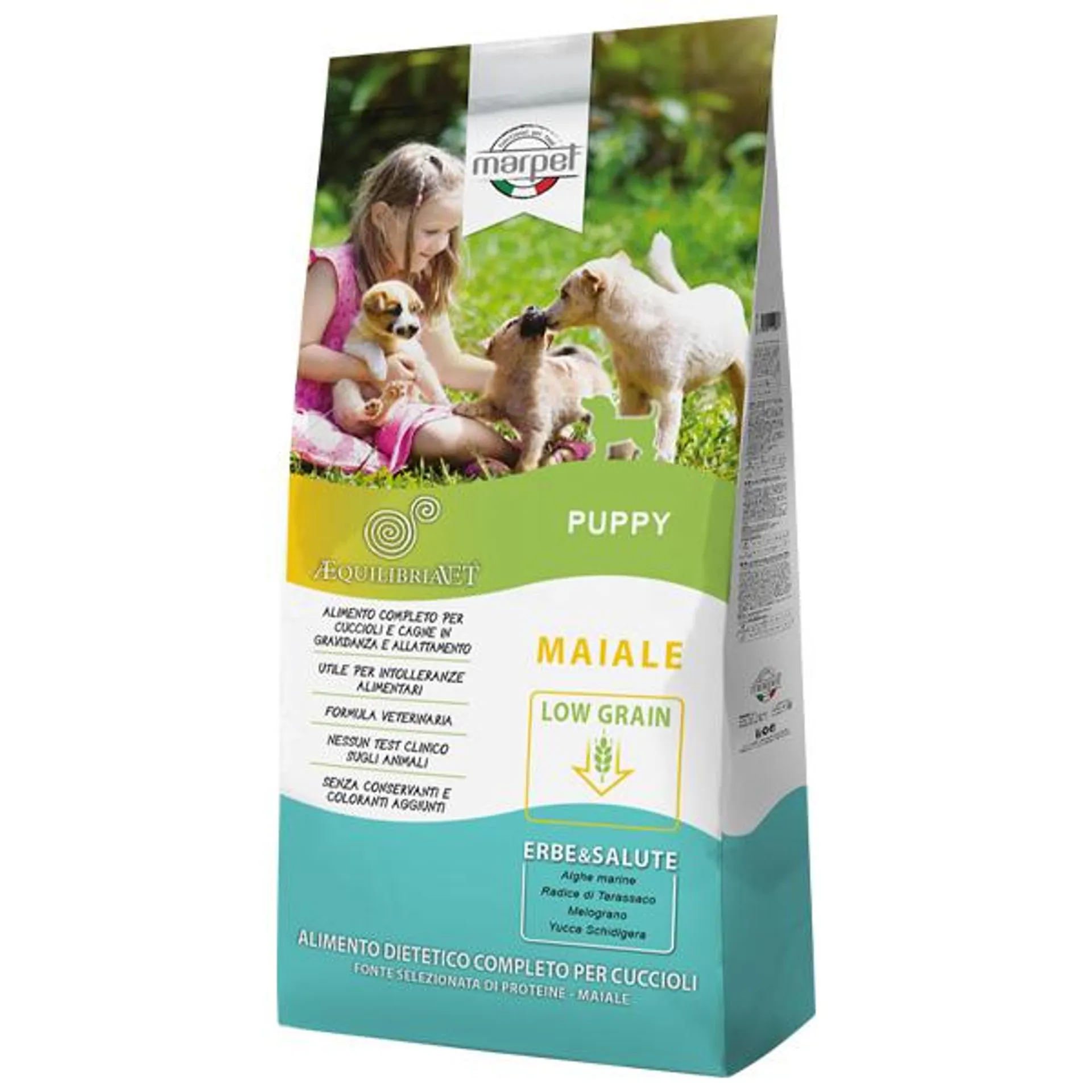 Marpet - Equilibria Puppy Low Grain 100% Maiale