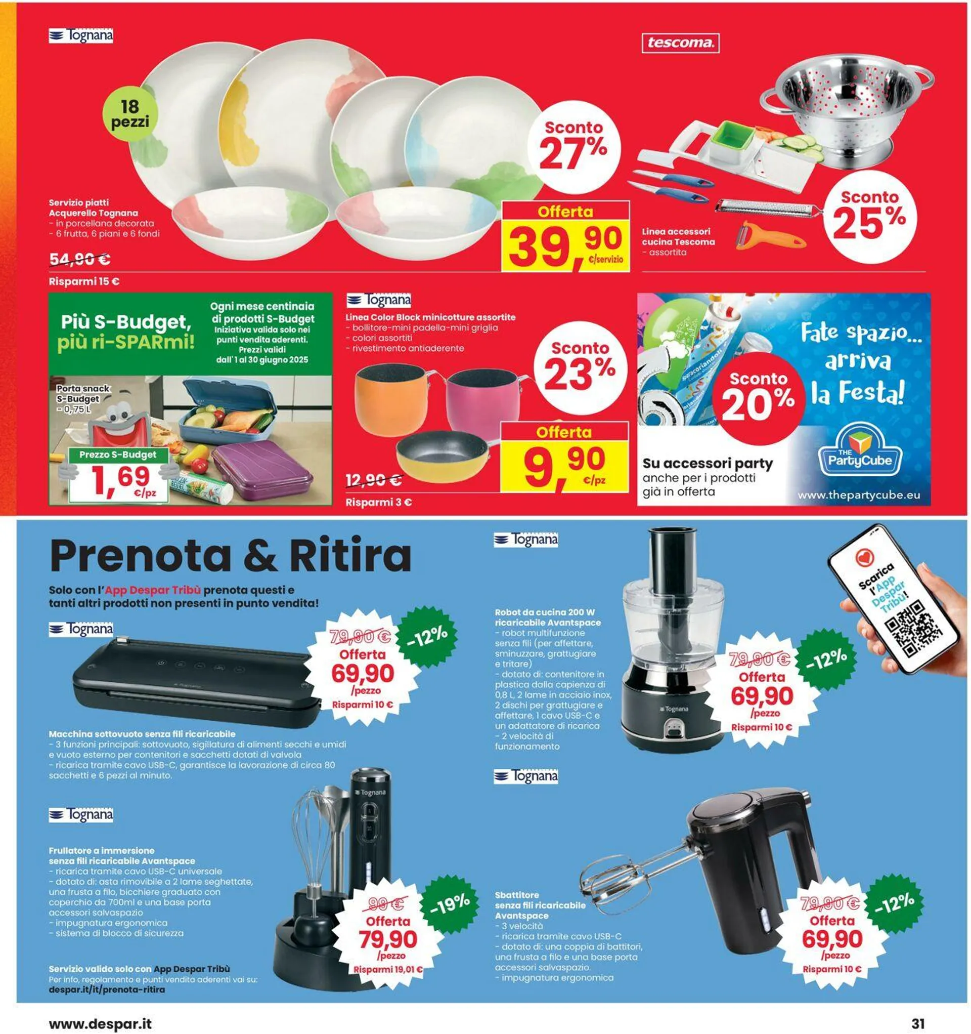 Interspar Volantino attuale da 5 giugno a 14 giugno di 2025 - Pagina del volantino 31