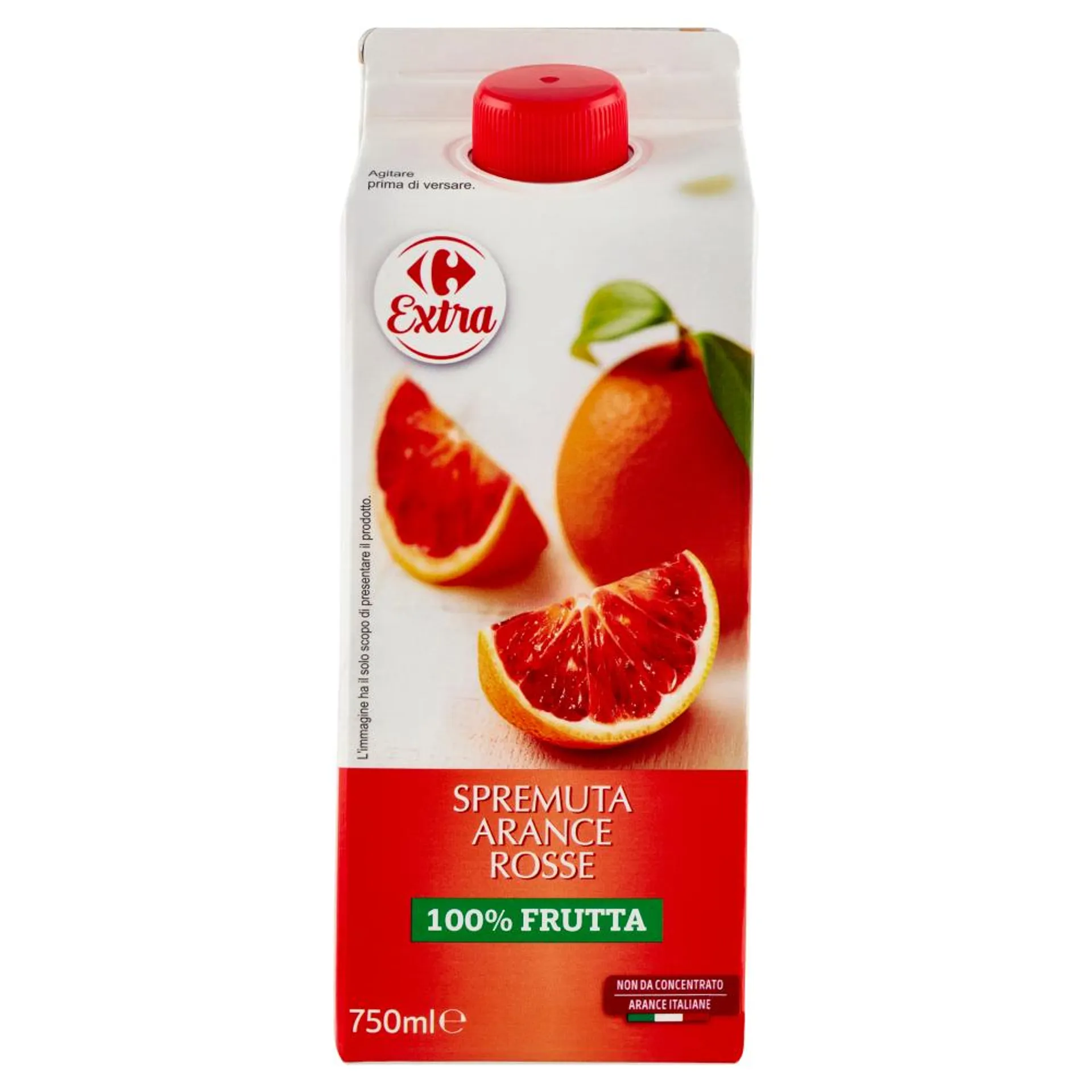 Carrefour Extra Spremuta Arance Rosse 750 ml