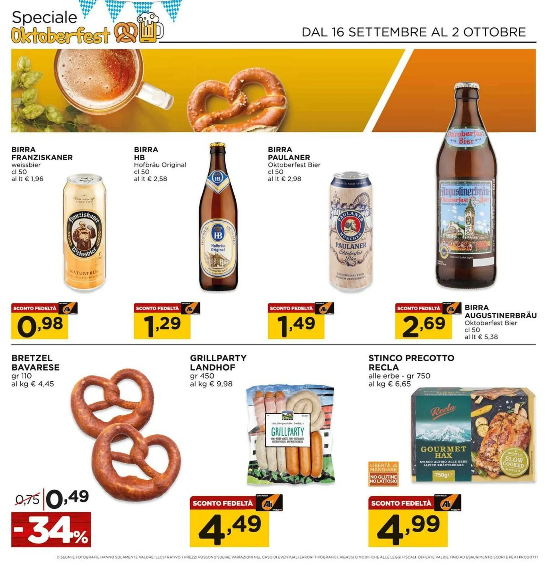 Volantino Alì Supermercati da 16 settembre a 2 ottobre di 2024 - Pagina del volantino 18