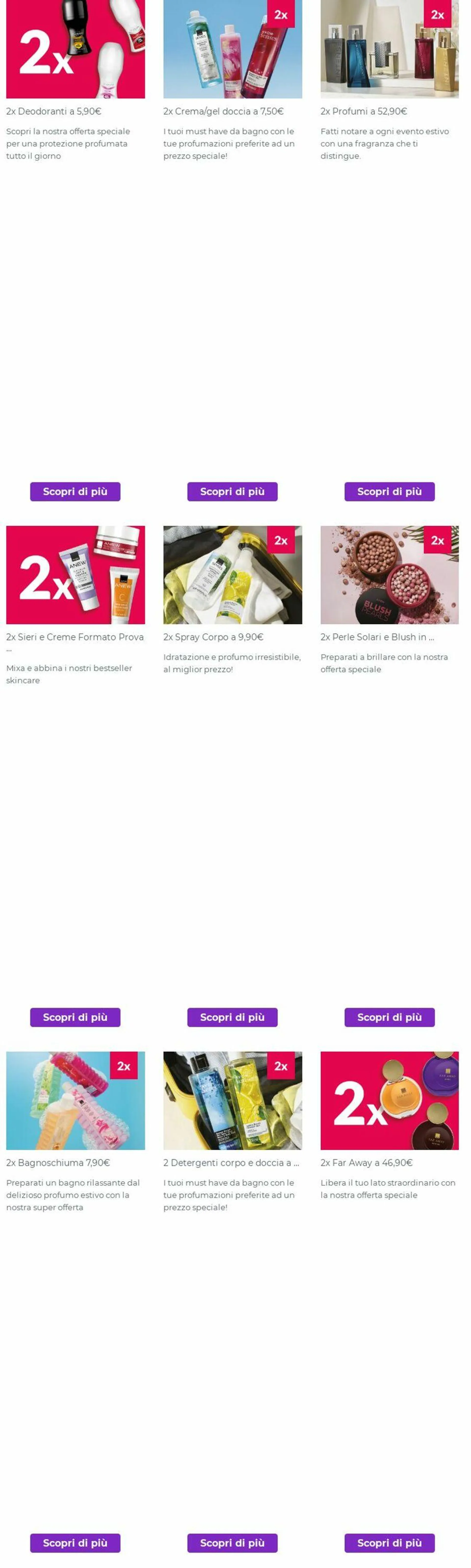 Avon Volantino attuale da 21 luglio a 27 luglio di 2025 - Pagina del volantino 1
