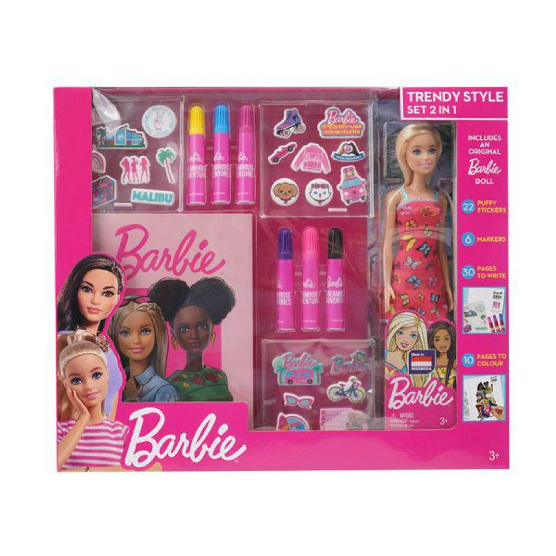 Barbie trendy style 2 in 1
