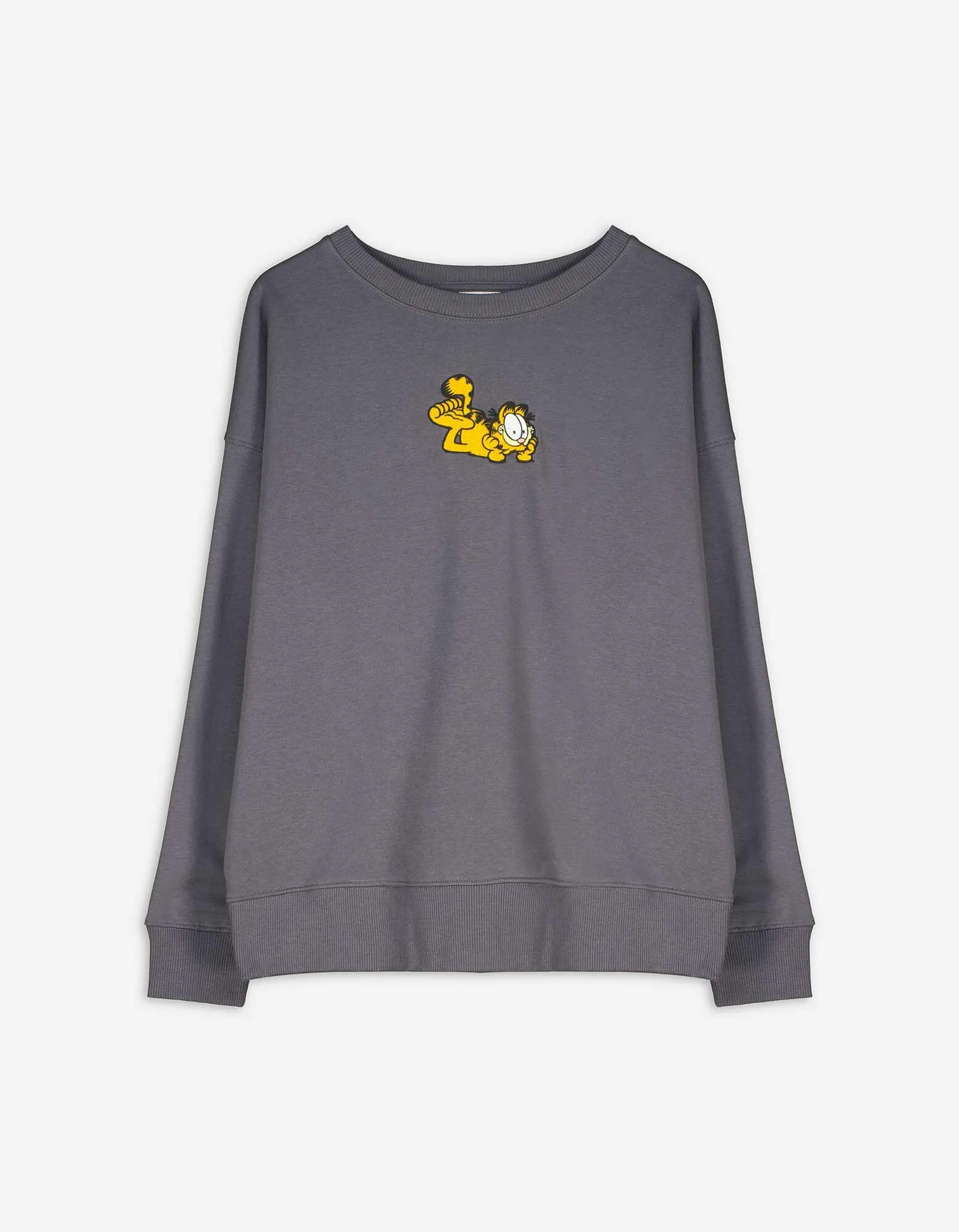 Felpa - Garfield - grigio scuro