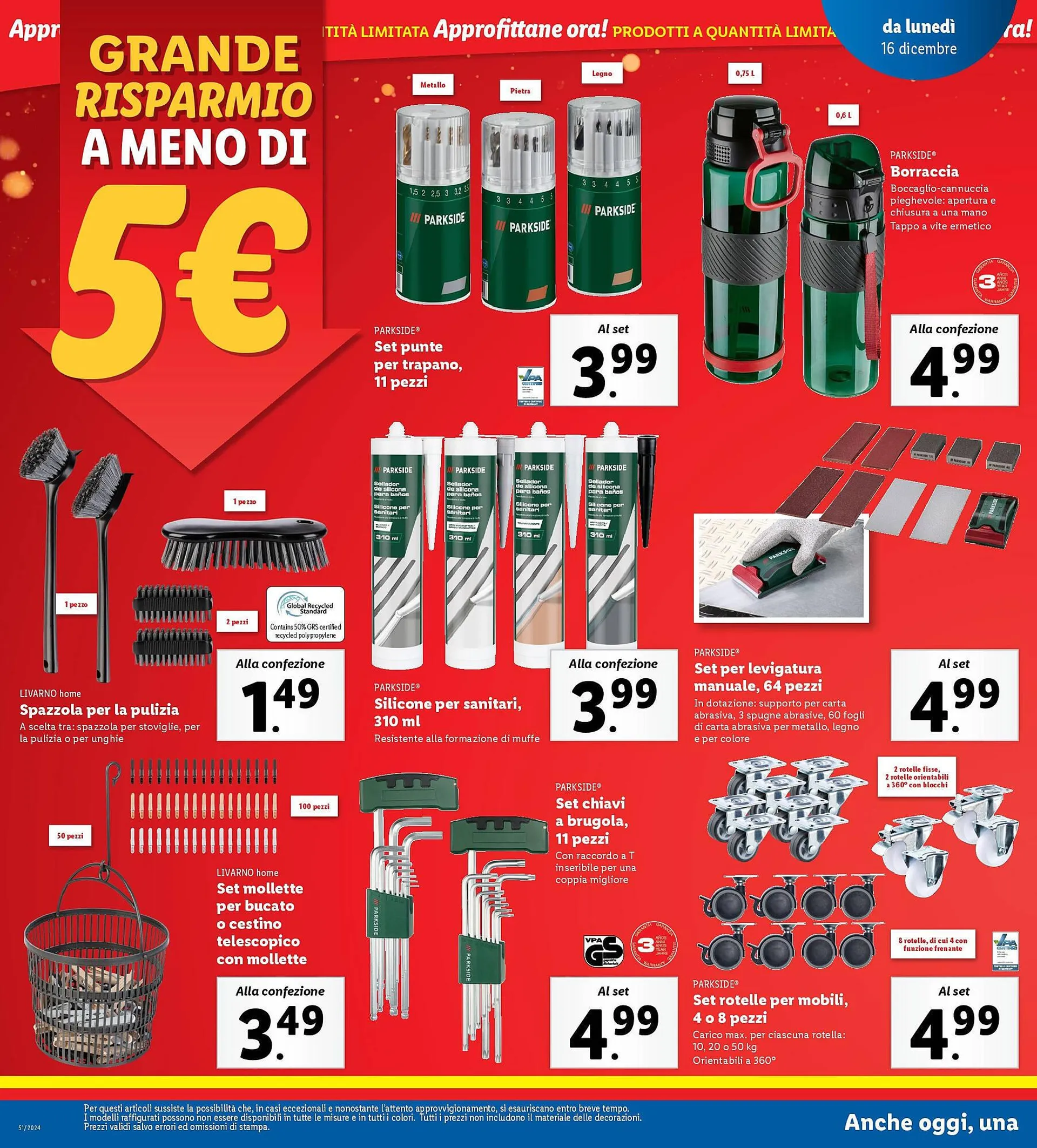 Volantino Lidl da 15 dicembre a 22 dicembre di 2024 - Pagina del volantino 24