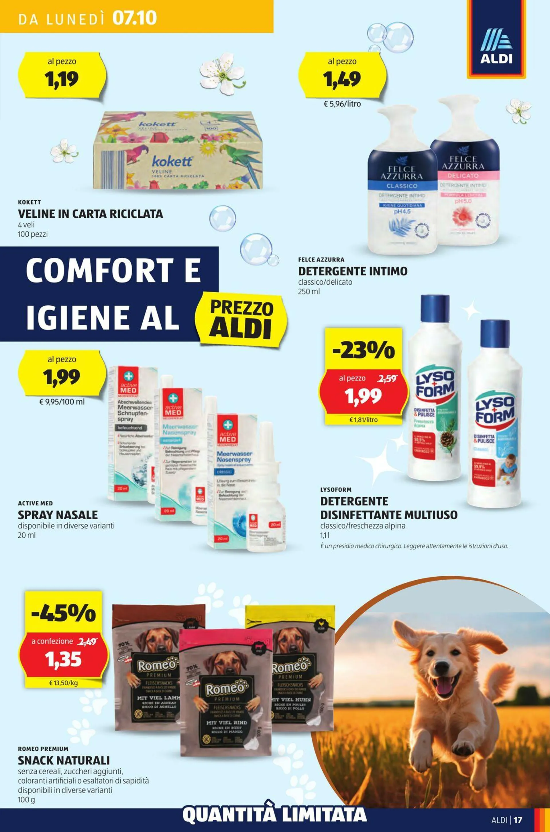 Aldi Volantino attuale da 7 ottobre a 13 ottobre di 2024 - Pagina del volantino 17