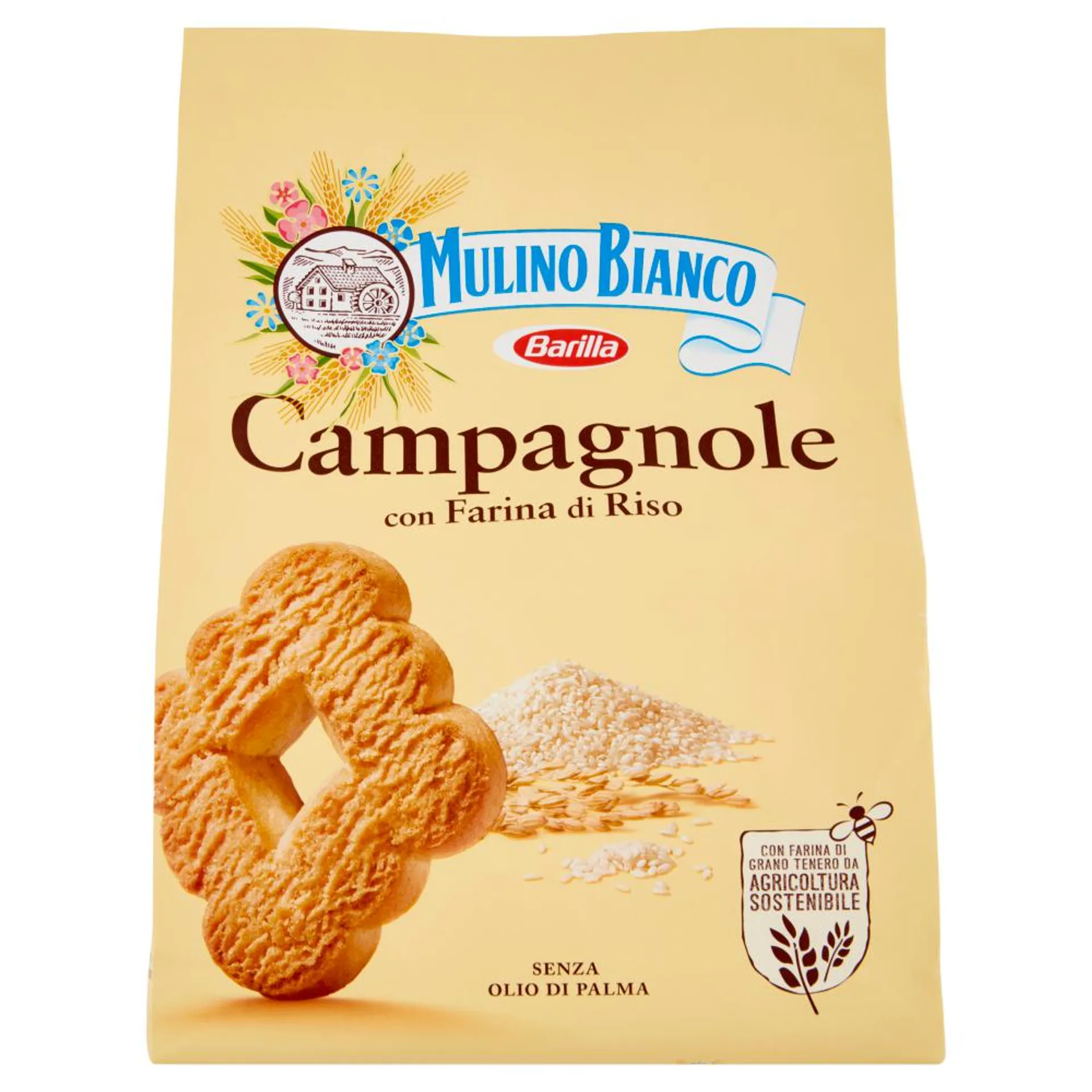 Mulino Bianco Campagnole Biscotti con Farina di Riso 700g