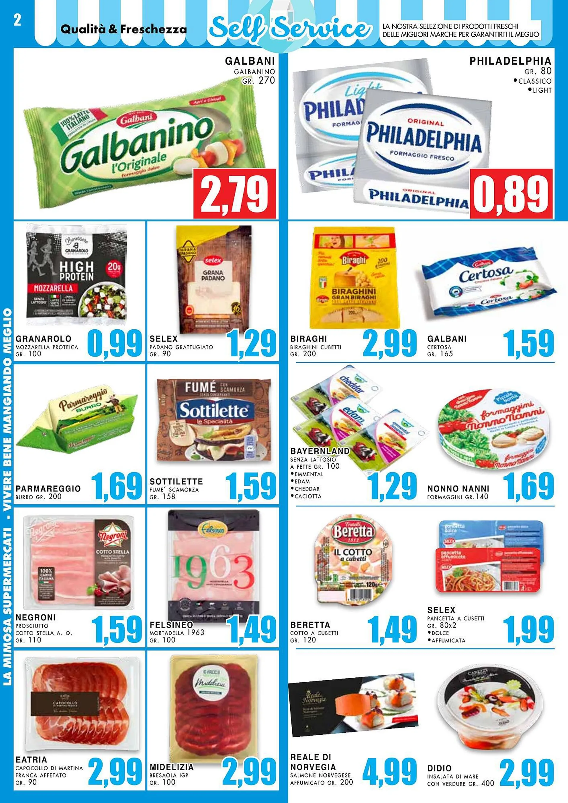 Volantino La Mimosa Supermercati da 15 aprile a 28 aprile di 2024 - Pagina del volantino 2