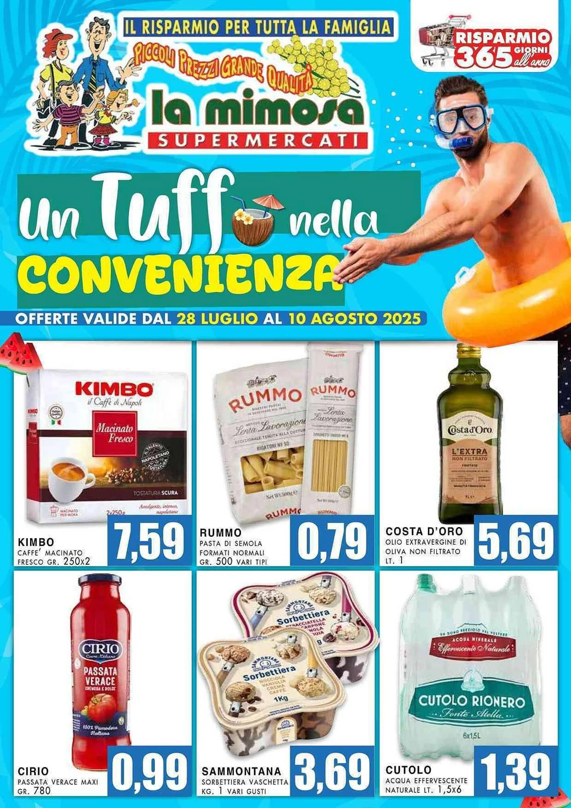 Volantino La Mimosa Supermercati - 1