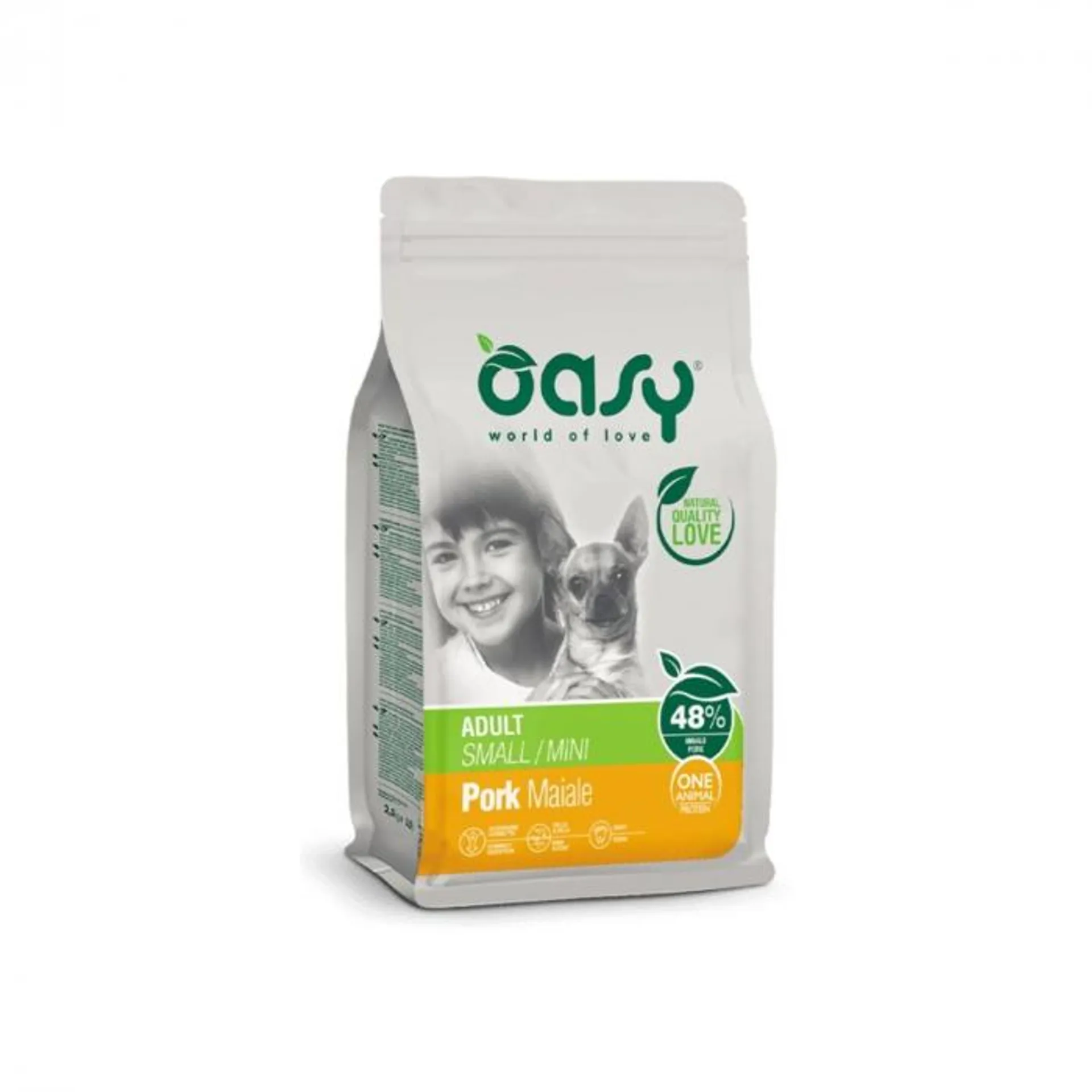 Oasy Dog Adult crocchette per cani 2,5 kg