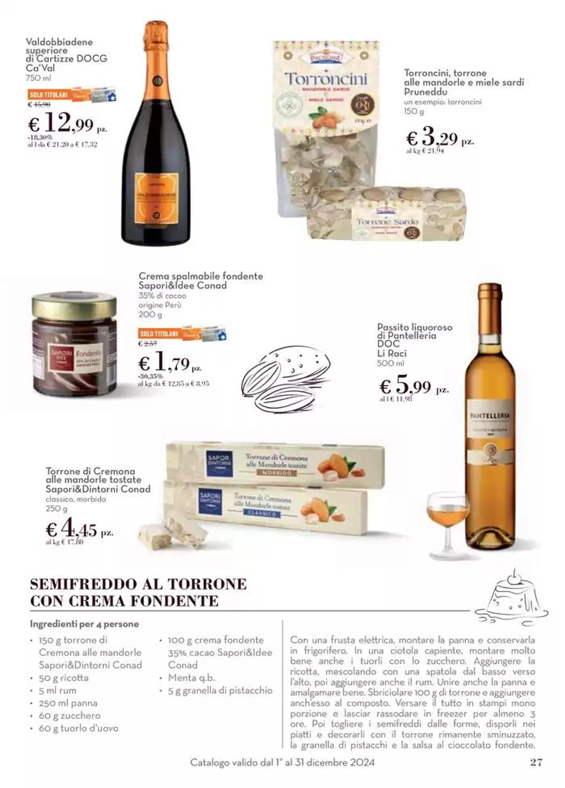 Catalogo Sapori & Natale da 1 dicembre a 31 dicembre di 2024 - Pagina del volantino 27