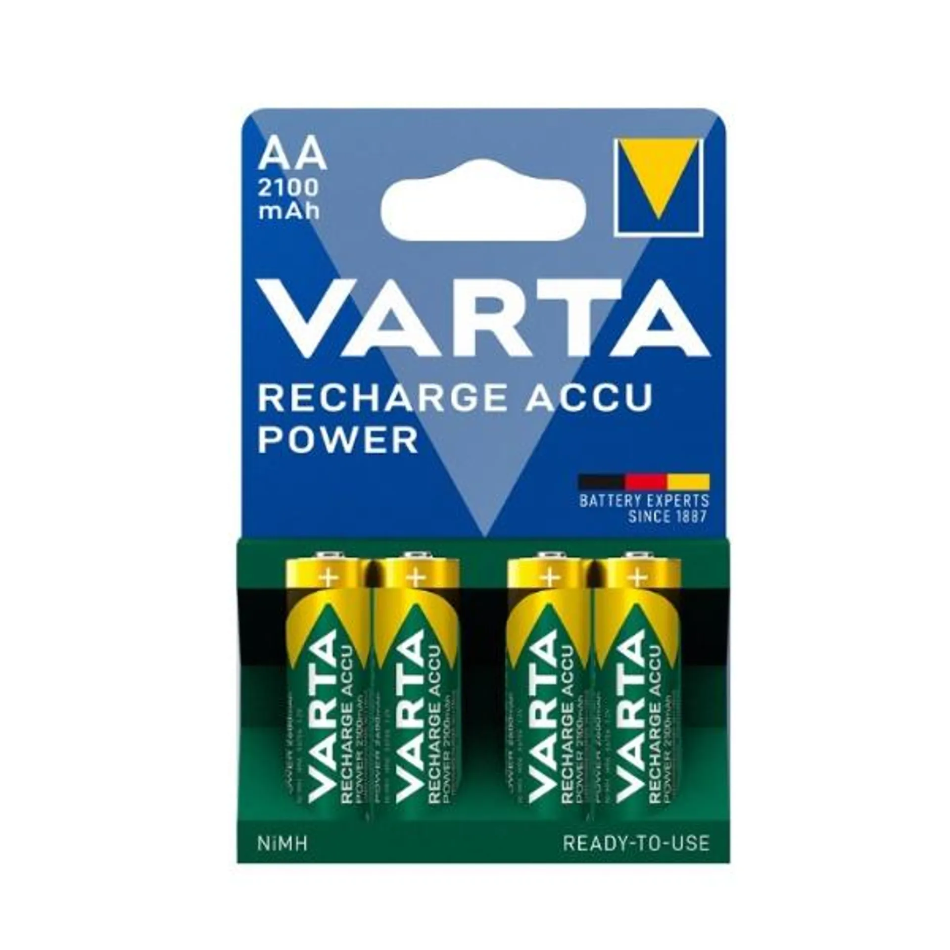 Batteria Varta AA Ready To Use – 4 Pz