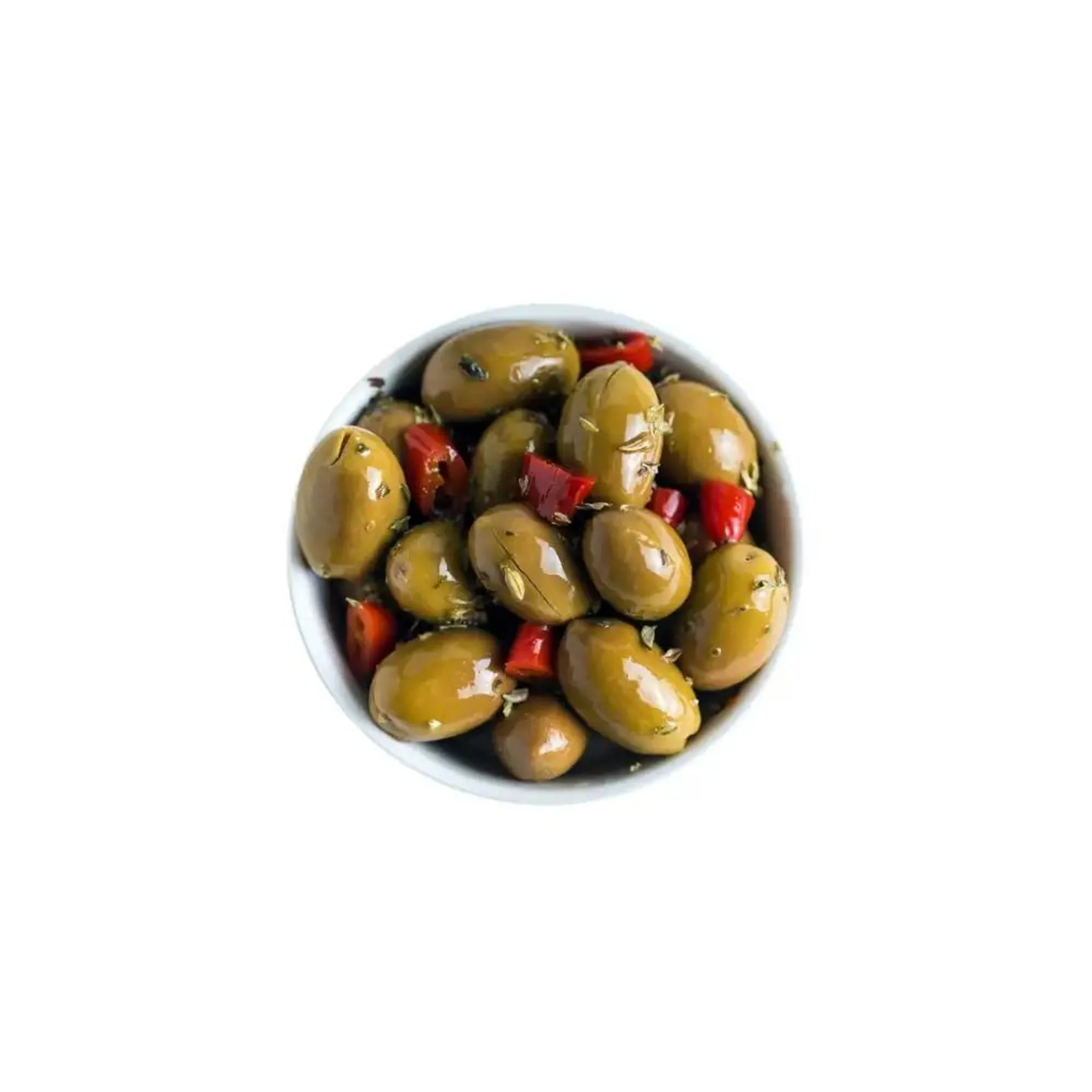 Le selezioni P&V Olive verdi calabresi condite 200g