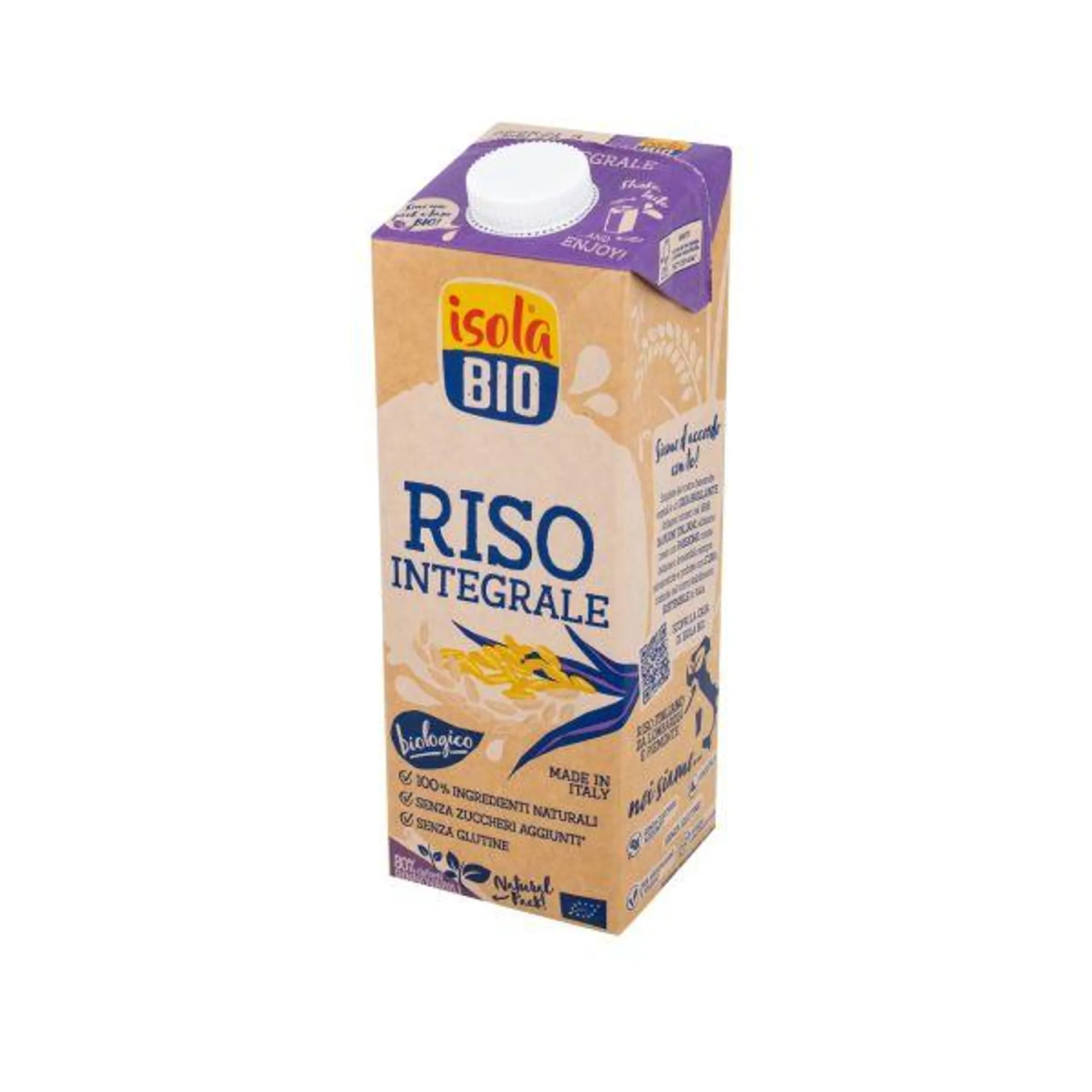 Bevanda di Riso Integrale Isola Bio 1000 ML