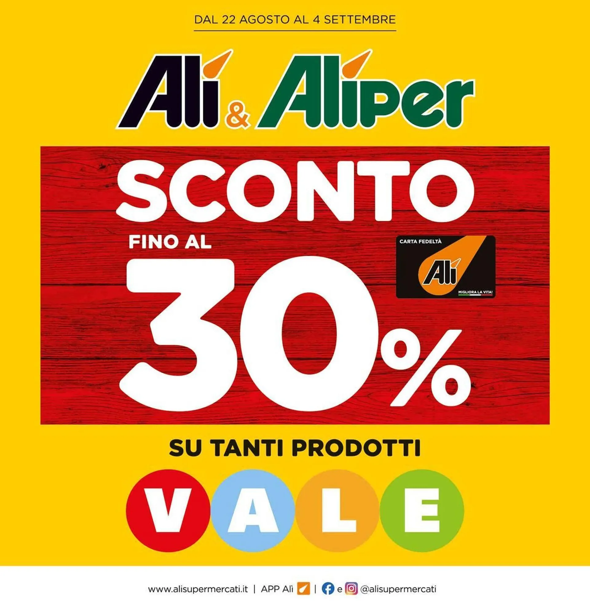 Volantino Alì Supermercati - 1