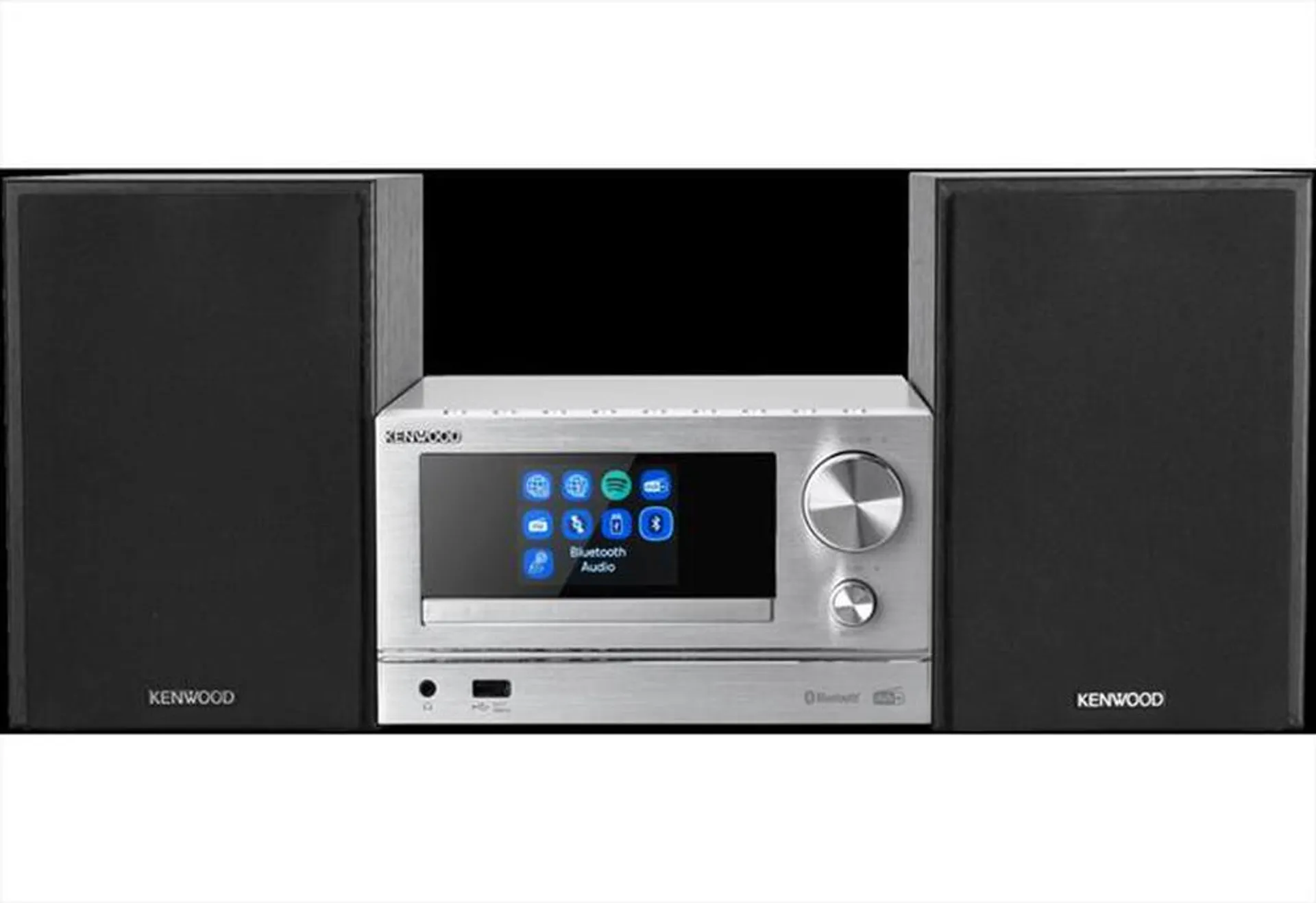 KENWOOD - Micro sistema hifi M-7000S-S-silver