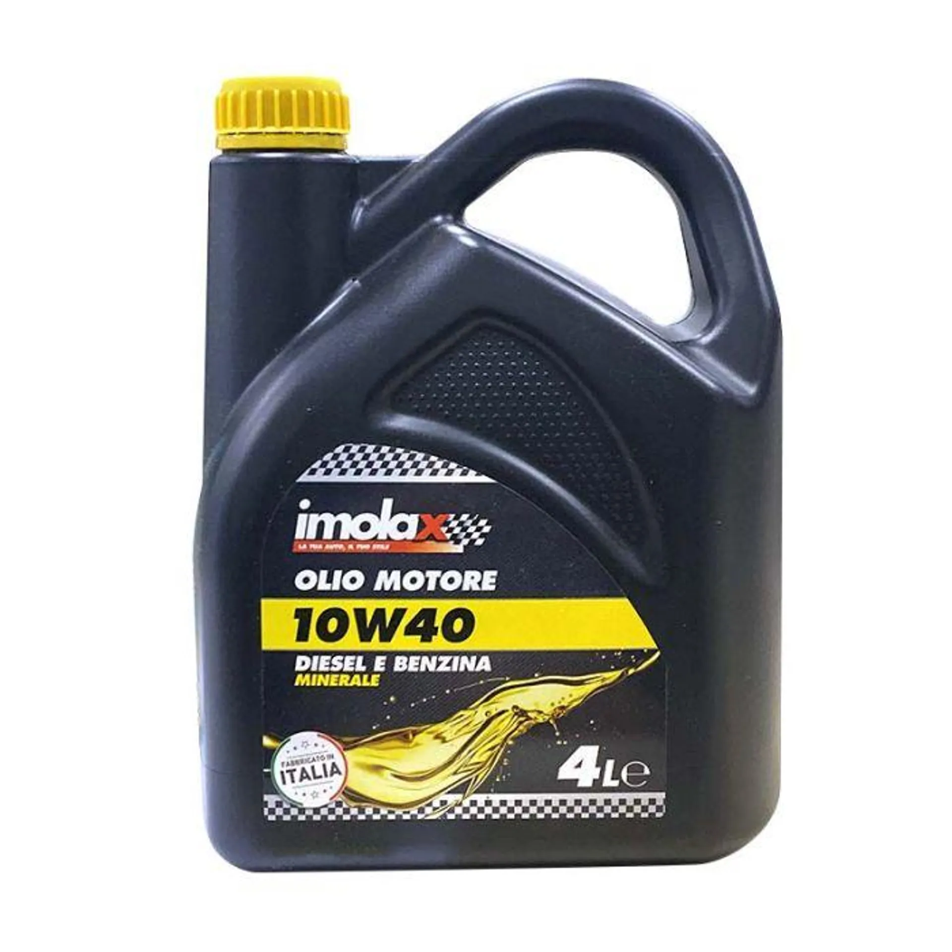 Olio motore auto imolax 10-w 40, conf. 4 lt