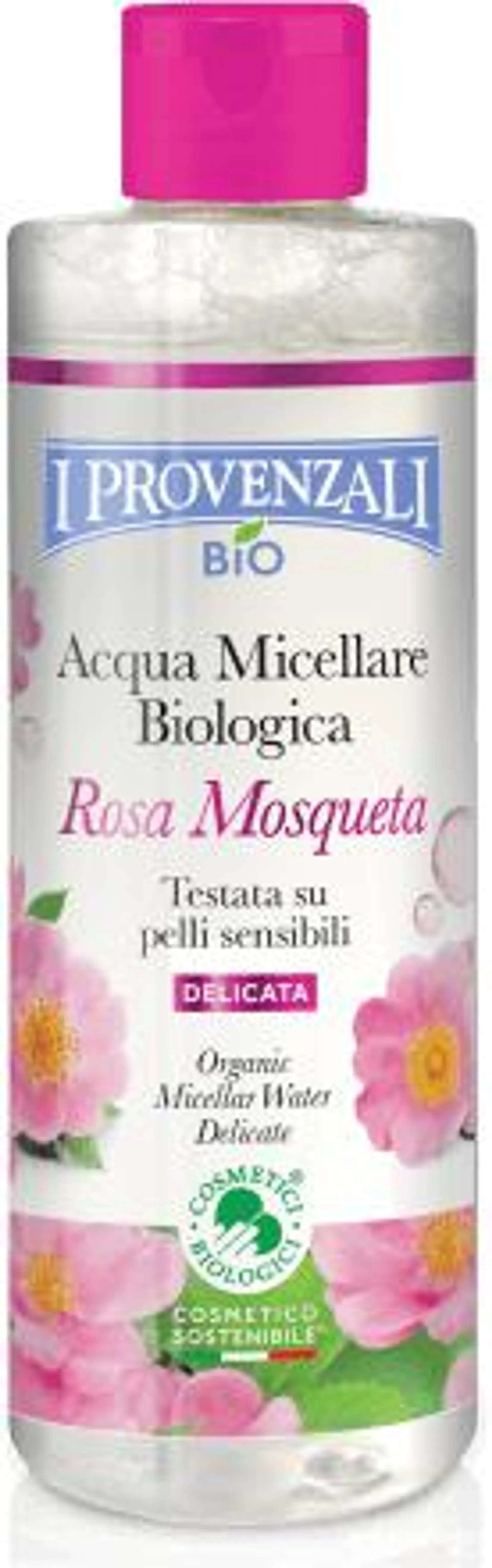 Acqua micellare biologica Rosa Mosqueta, 400 ml