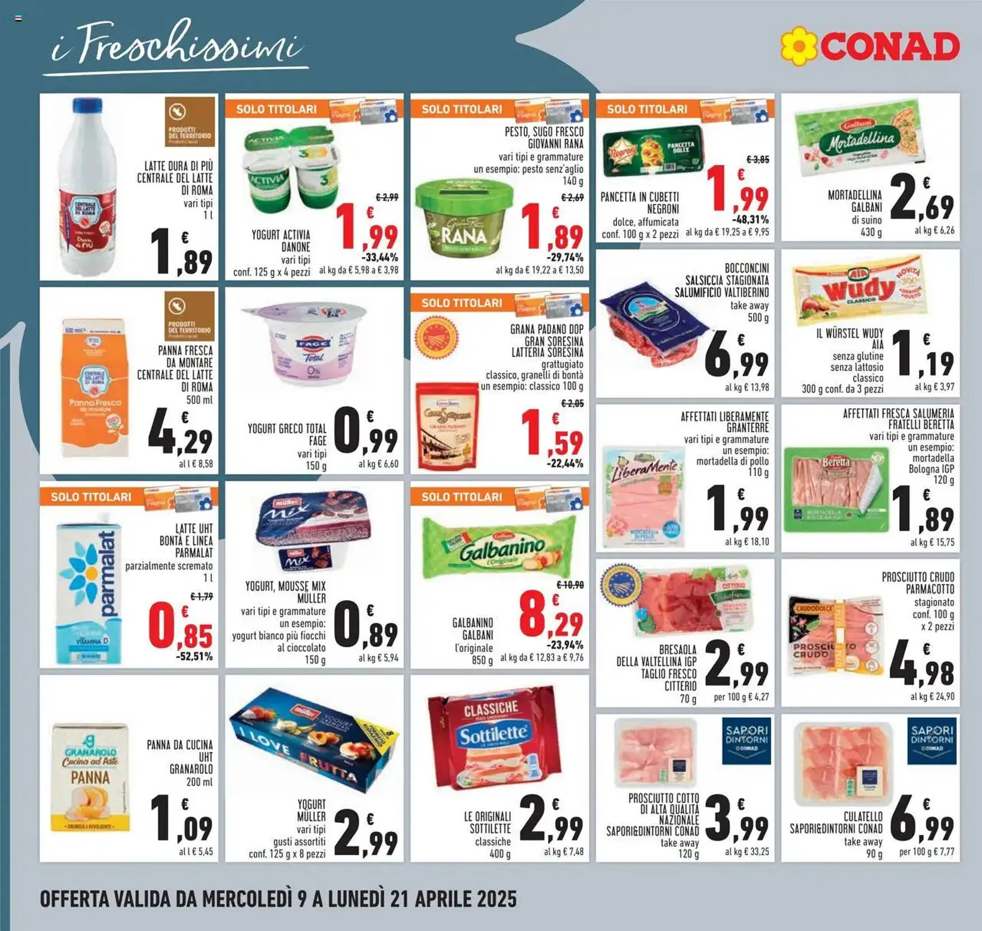 Volantino Conad da 9 aprile a 21 aprile di 2025 - Pagina del volantino 14
