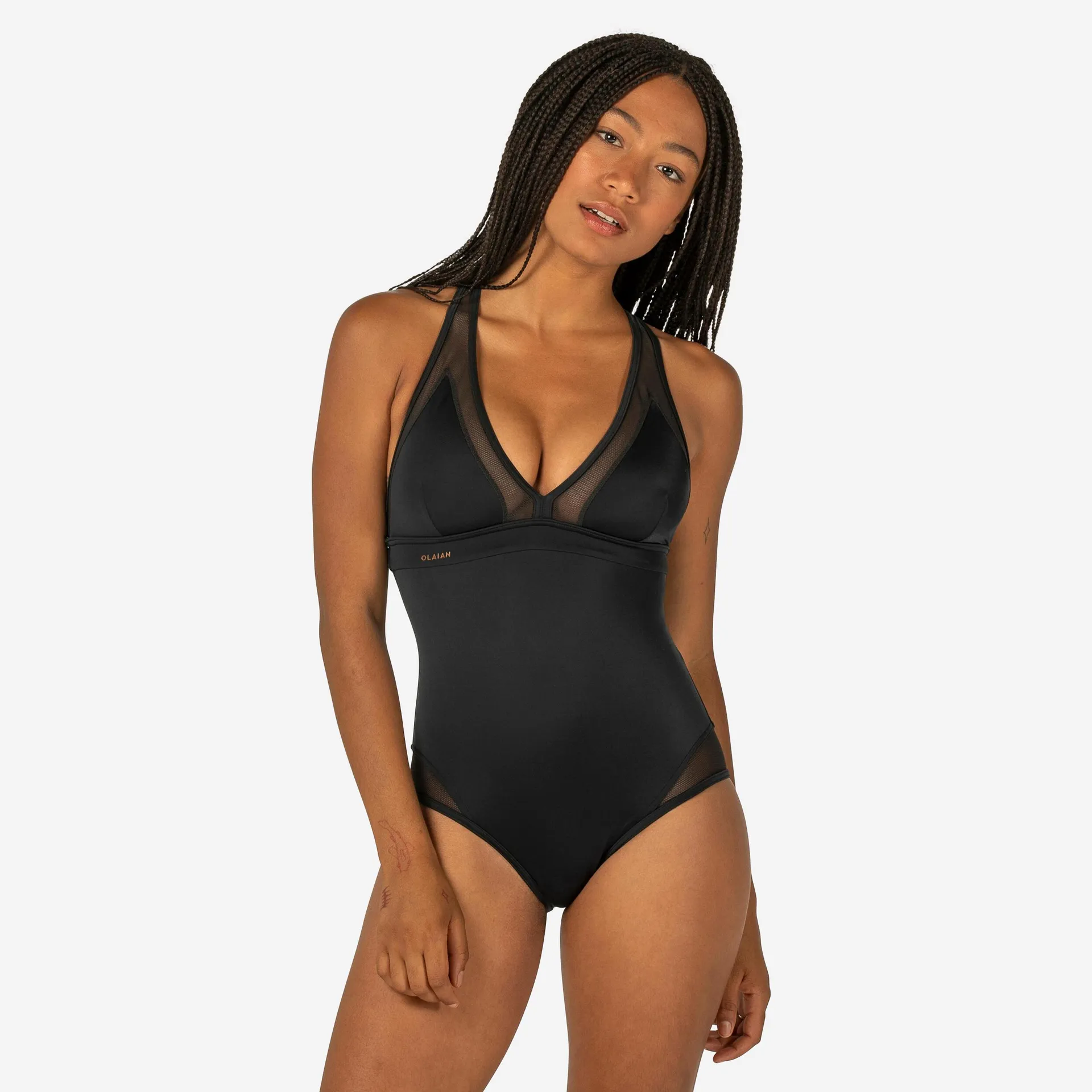 Costume intero surf donna ISA dorso a X