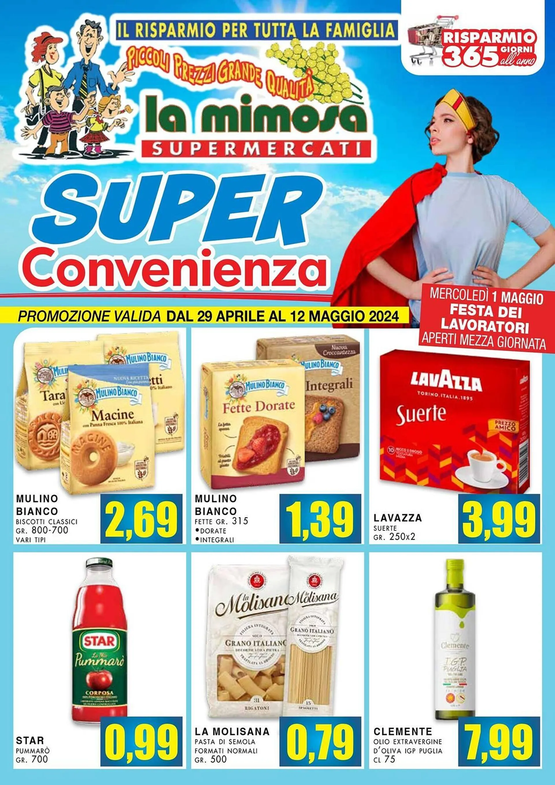 Volantino La Mimosa Supermercati - 1