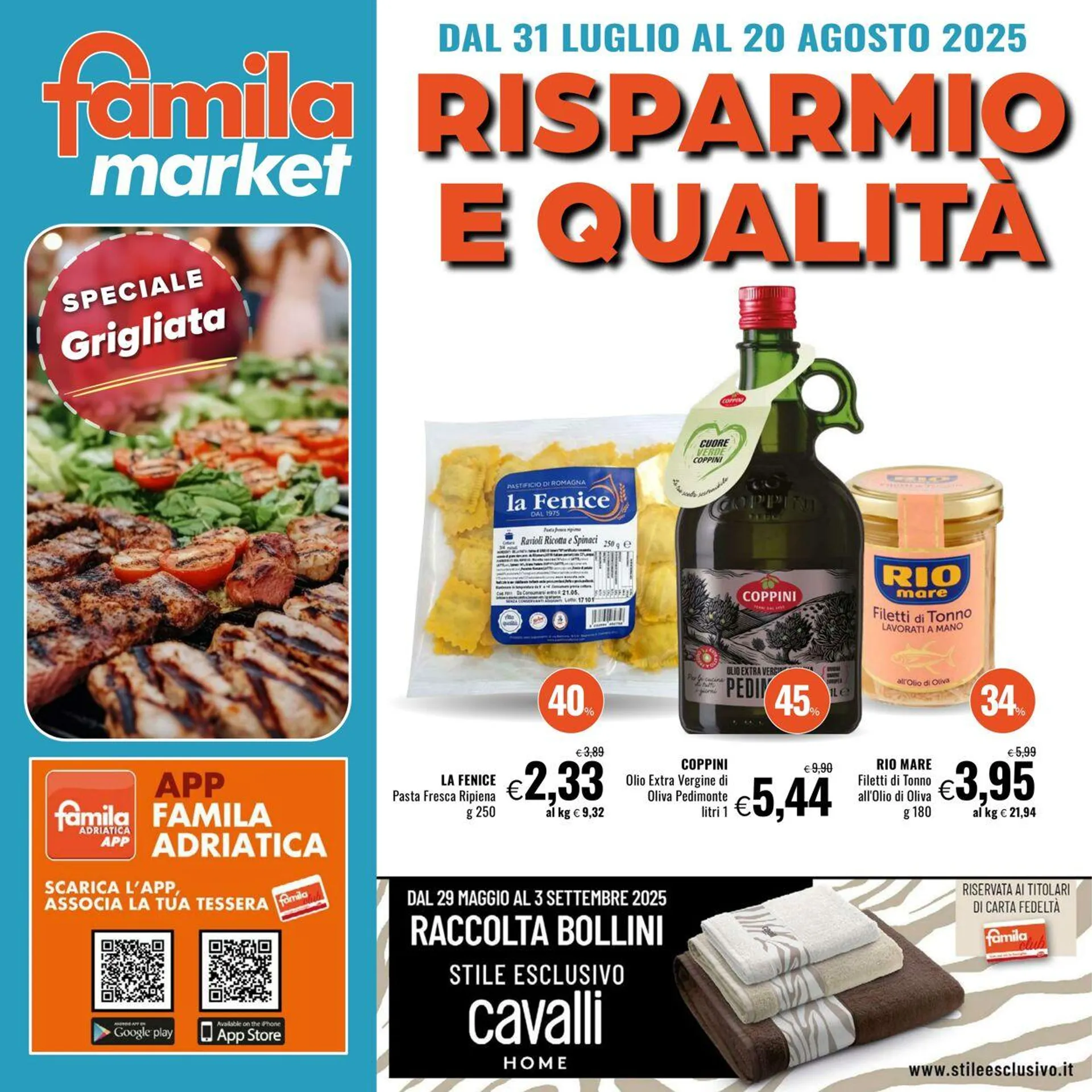Famila Volantino attuale da 31 luglio a 20 agosto di 2025 - Pagina del volantino 1