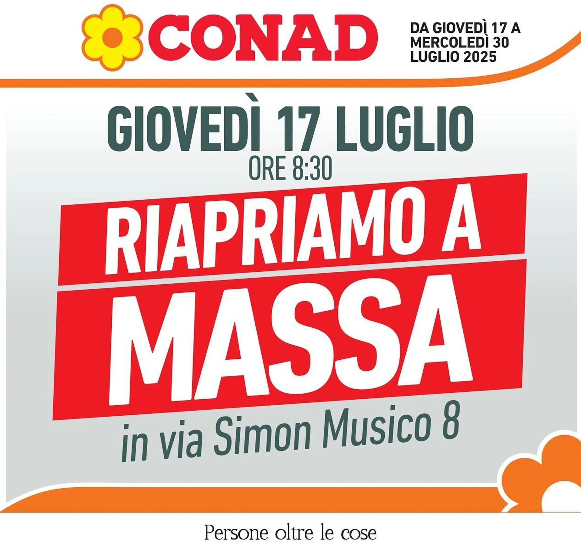 Volantino Conad da 17 luglio a 30 luglio di 2025 - Pagina del volantino 1