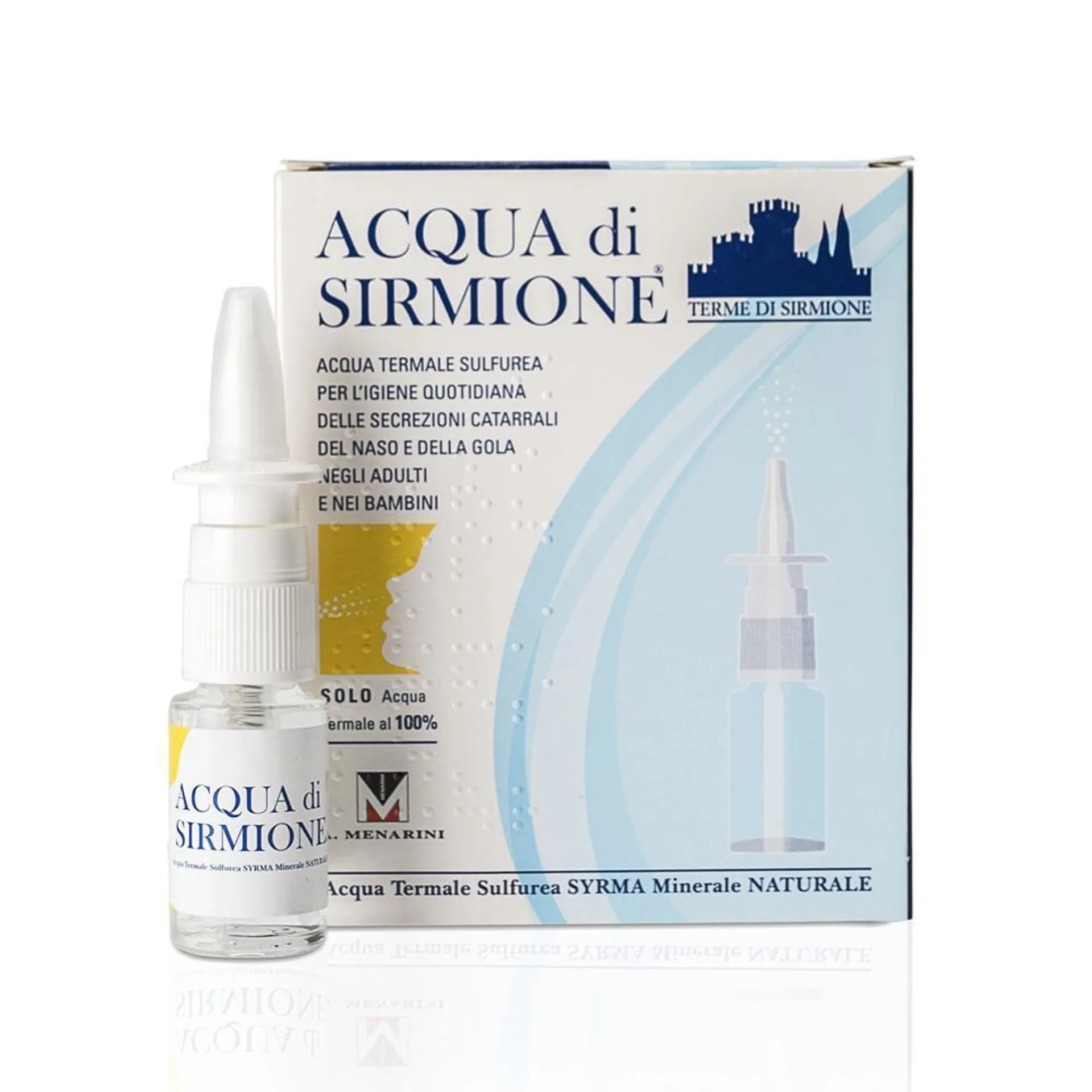 ACQUA DI SIRMIONE SOLUZIONE NASALE 6 FLAC. 15 ML.