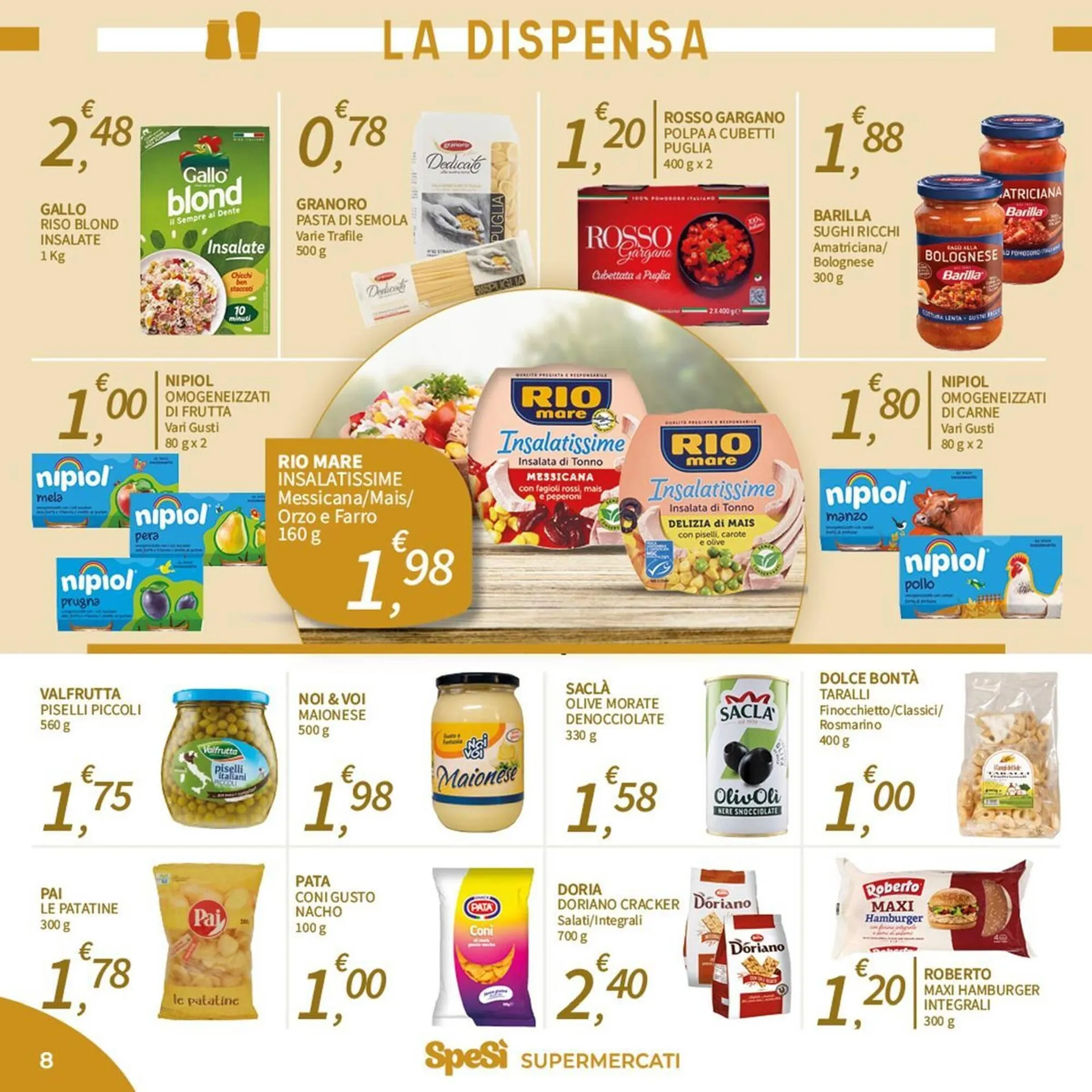 Volantino SpeSì da 17 giugno a 29 giugno di 2025 - Pagina del volantino 8