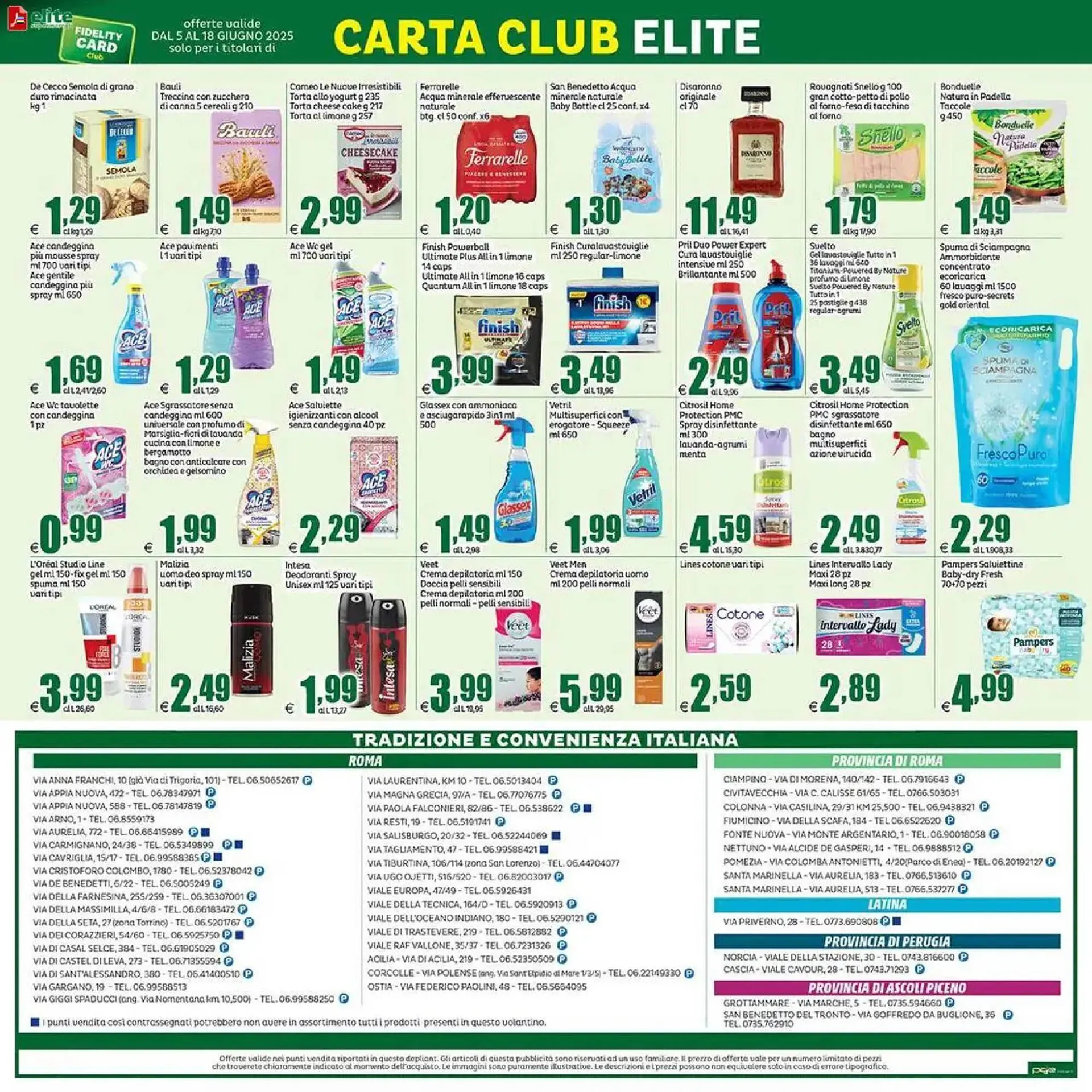 Volantino Elite da 5 giugno a 18 giugno di 2025 - Pagina del volantino 20