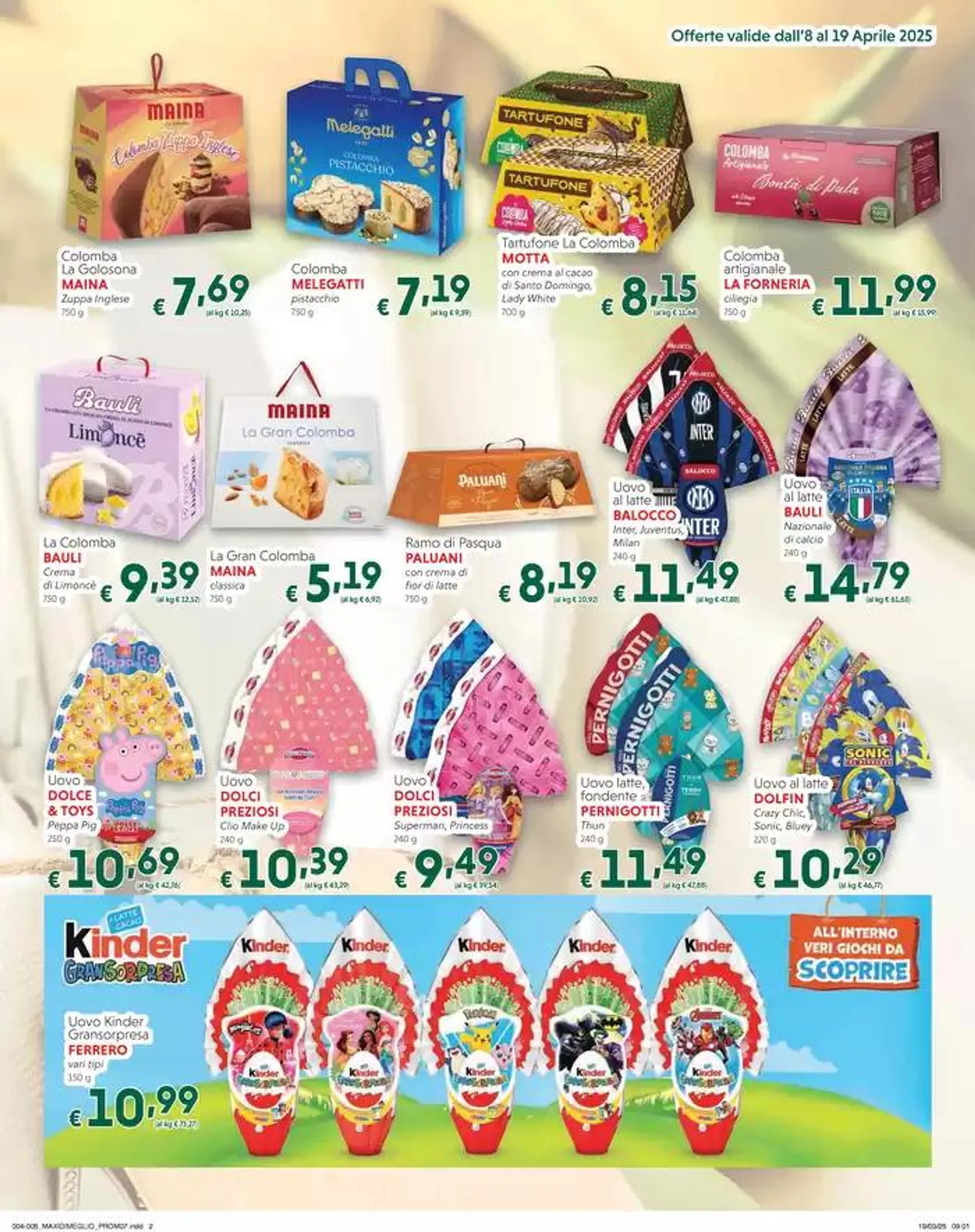 Buona Pasqua da 8 aprile a 19 aprile di 2025 - Pagina del volantino 5
