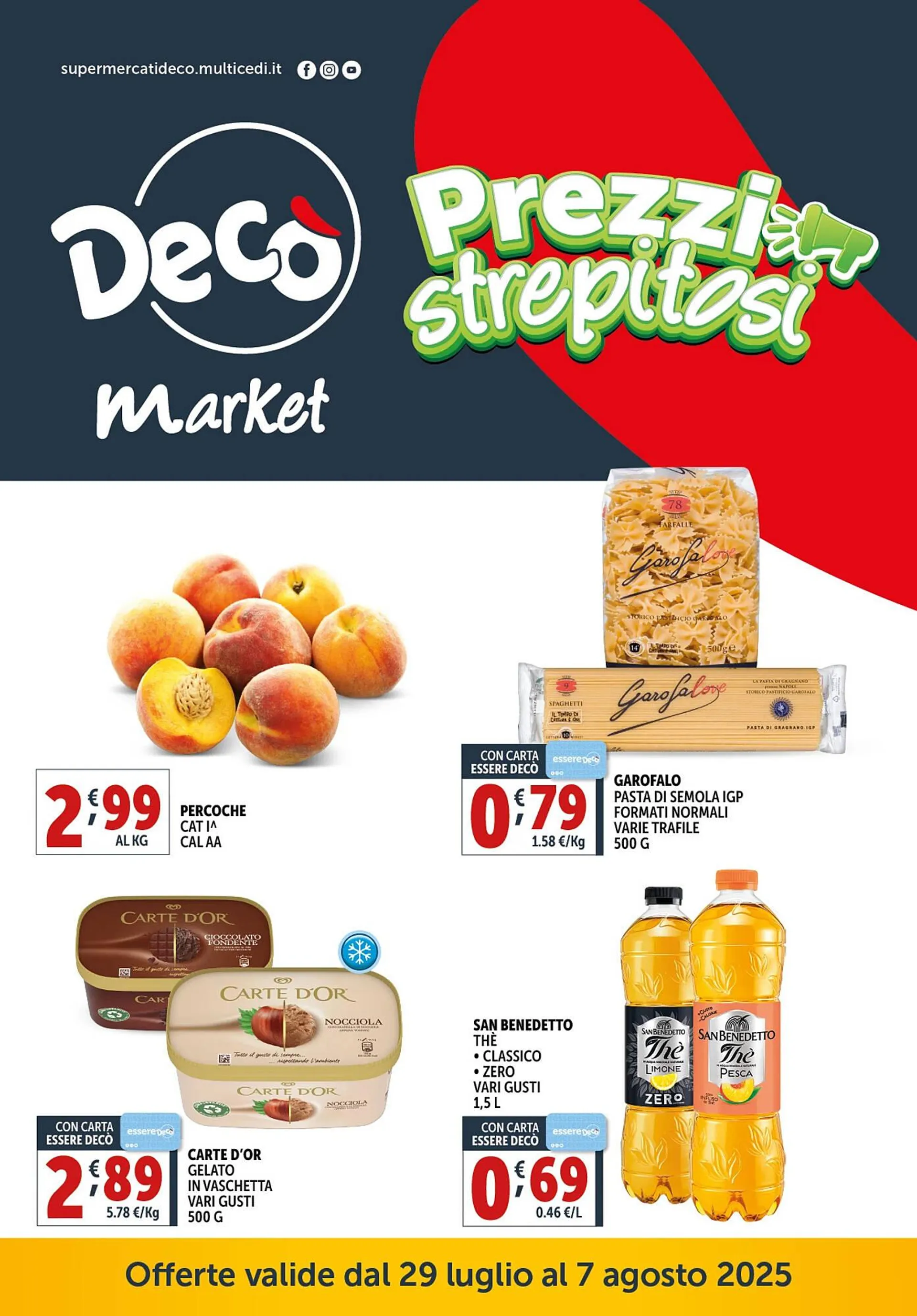 Volantino Deco Market da 29 luglio a 7 agosto di 2025 - Pagina del volantino 1