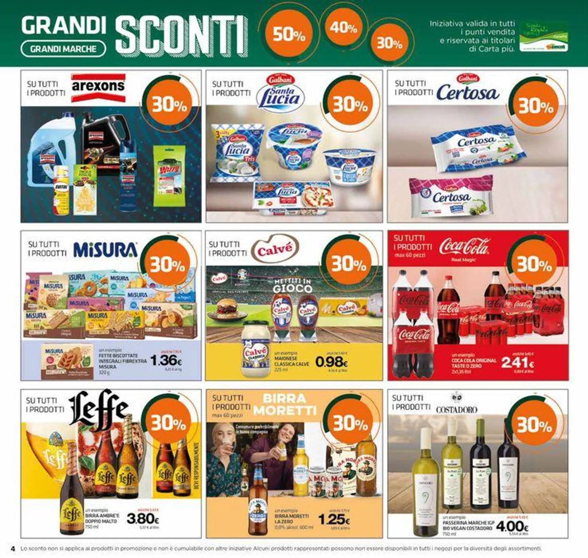 Grandi sconti 50% 40% 30% - 4