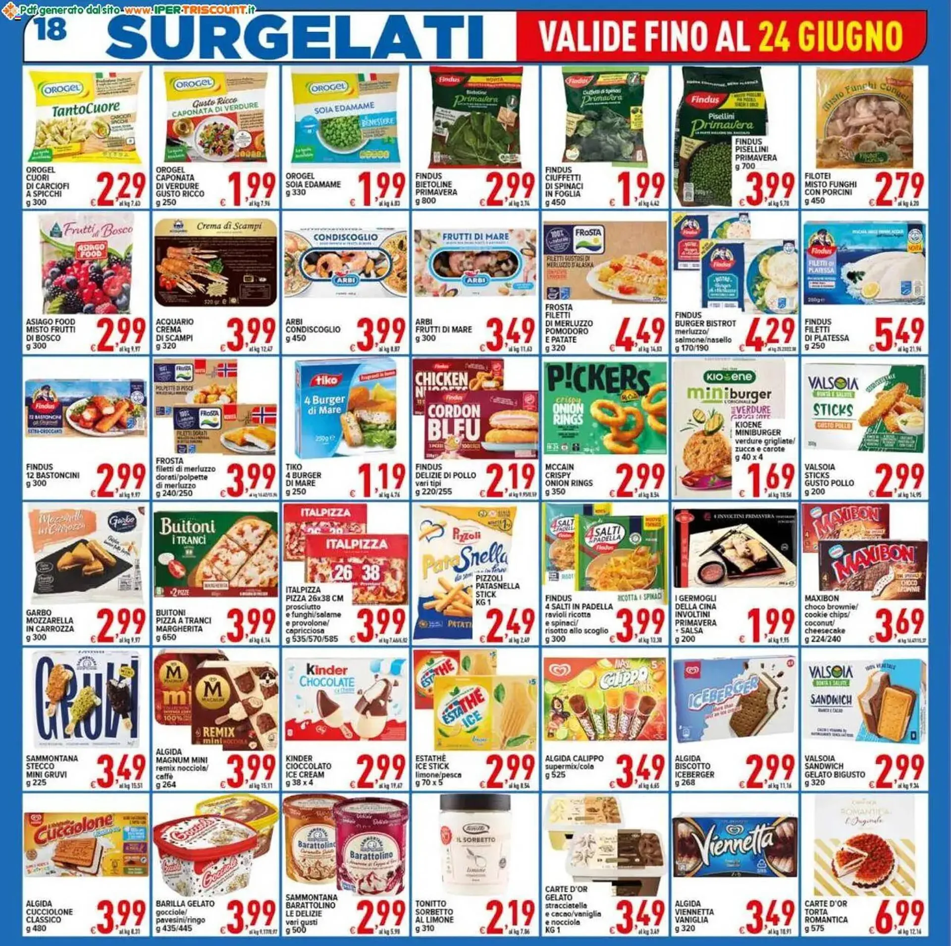 Volantino Iper Triscount da 13 giugno a 24 giugno di 2025 - Pagina del volantino 18
