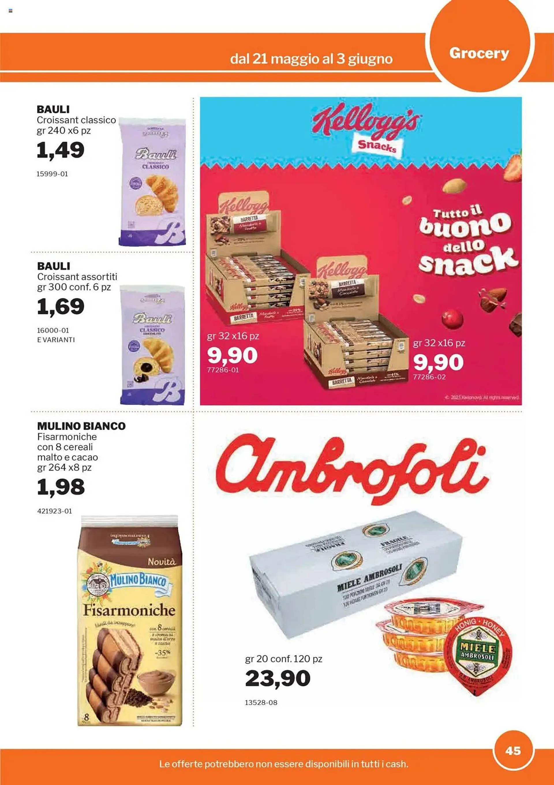 Volantino GrosMarket da 21 maggio a 3 giugno di 2025 - Pagina del volantino 45