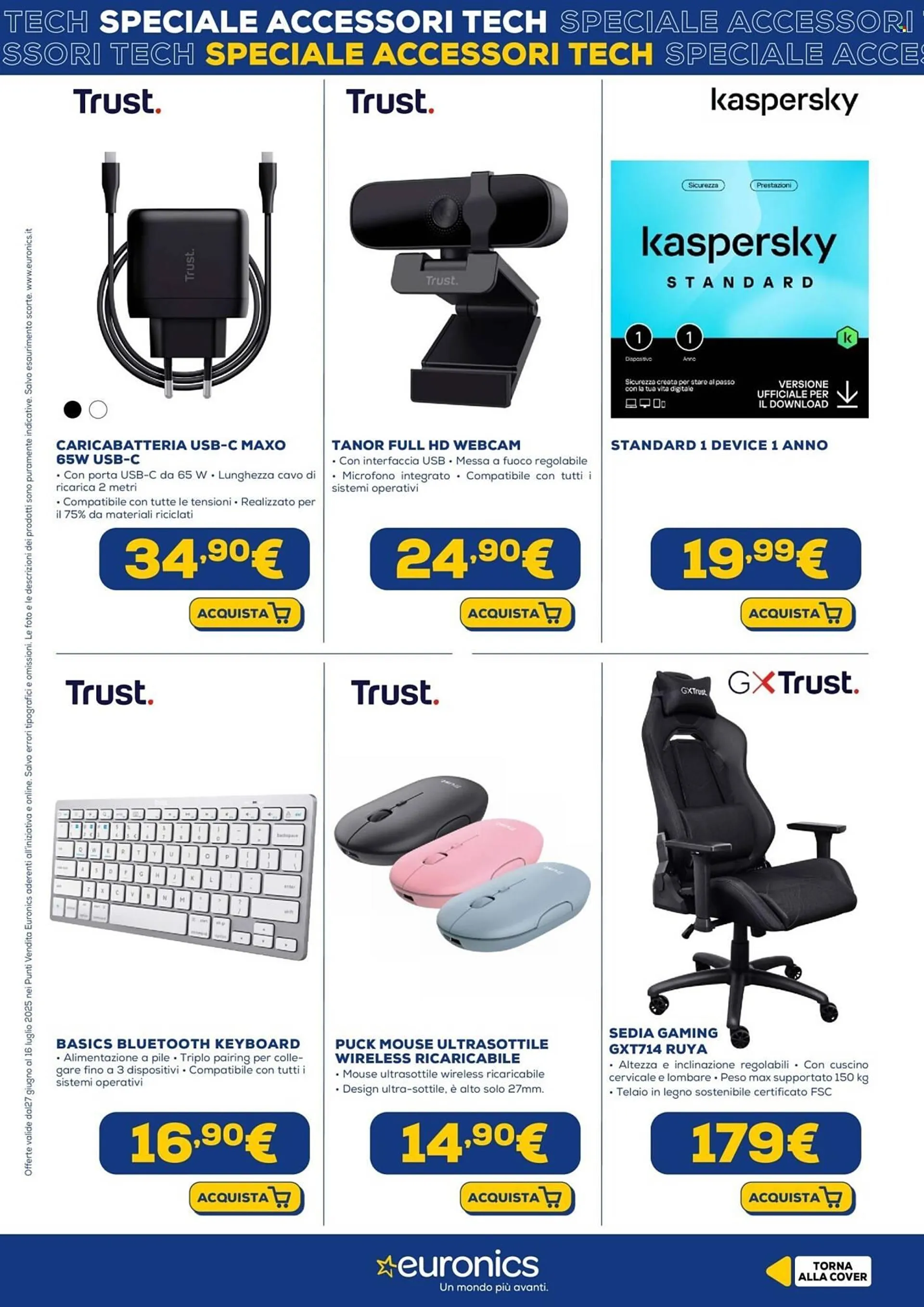 Volantino Euronics da 27 giugno a 16 luglio di 2025 - Pagina del volantino 2