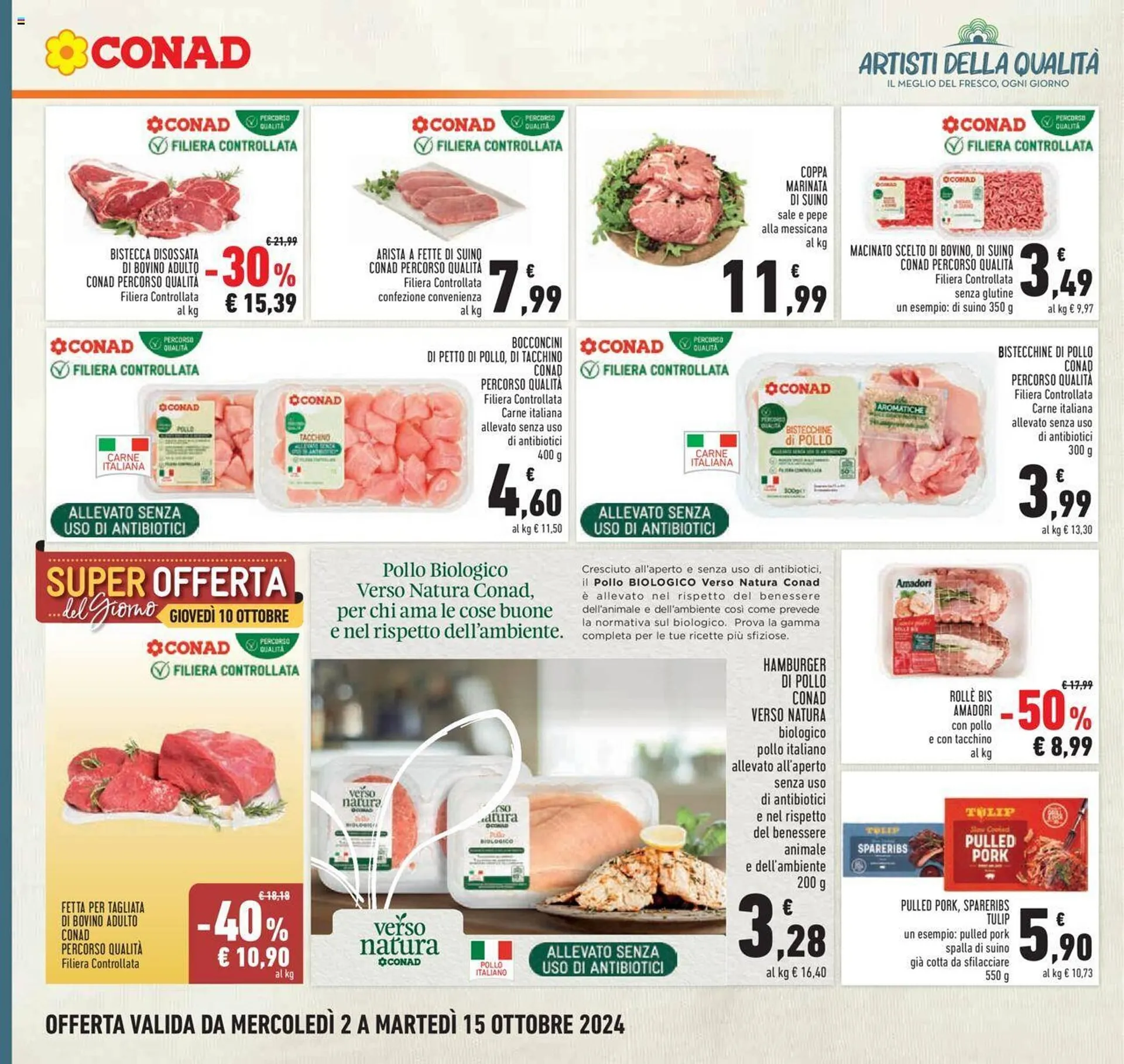 Volantino Conad da 2 ottobre a 15 ottobre di 2024 - Pagina del volantino 8