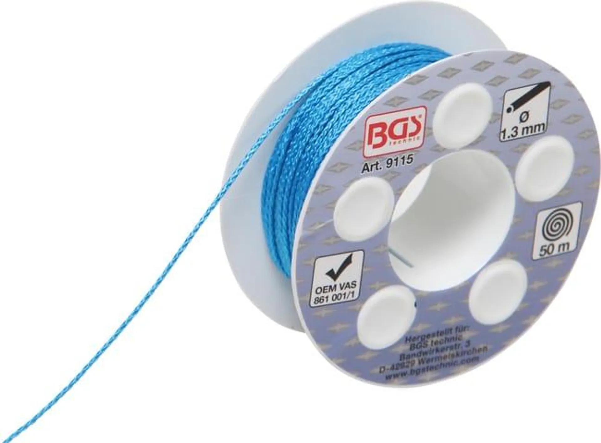 BGS Filo in nylon per taglio sigillante cristalli | 50 m | 115 daN