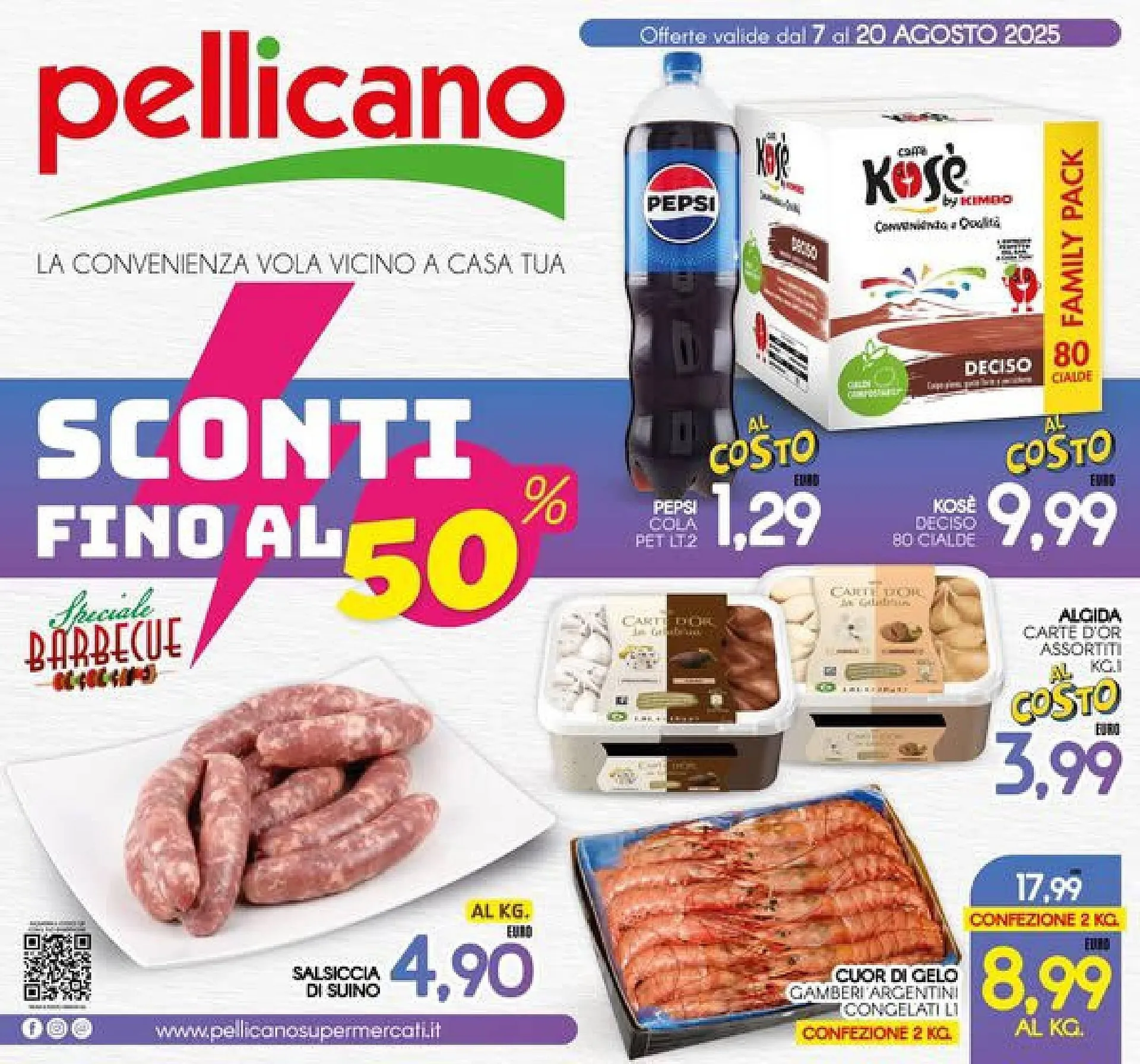 Volantino Iper Pellicano da 7 agosto a 20 agosto di 2025 - Pagina del volantino 1