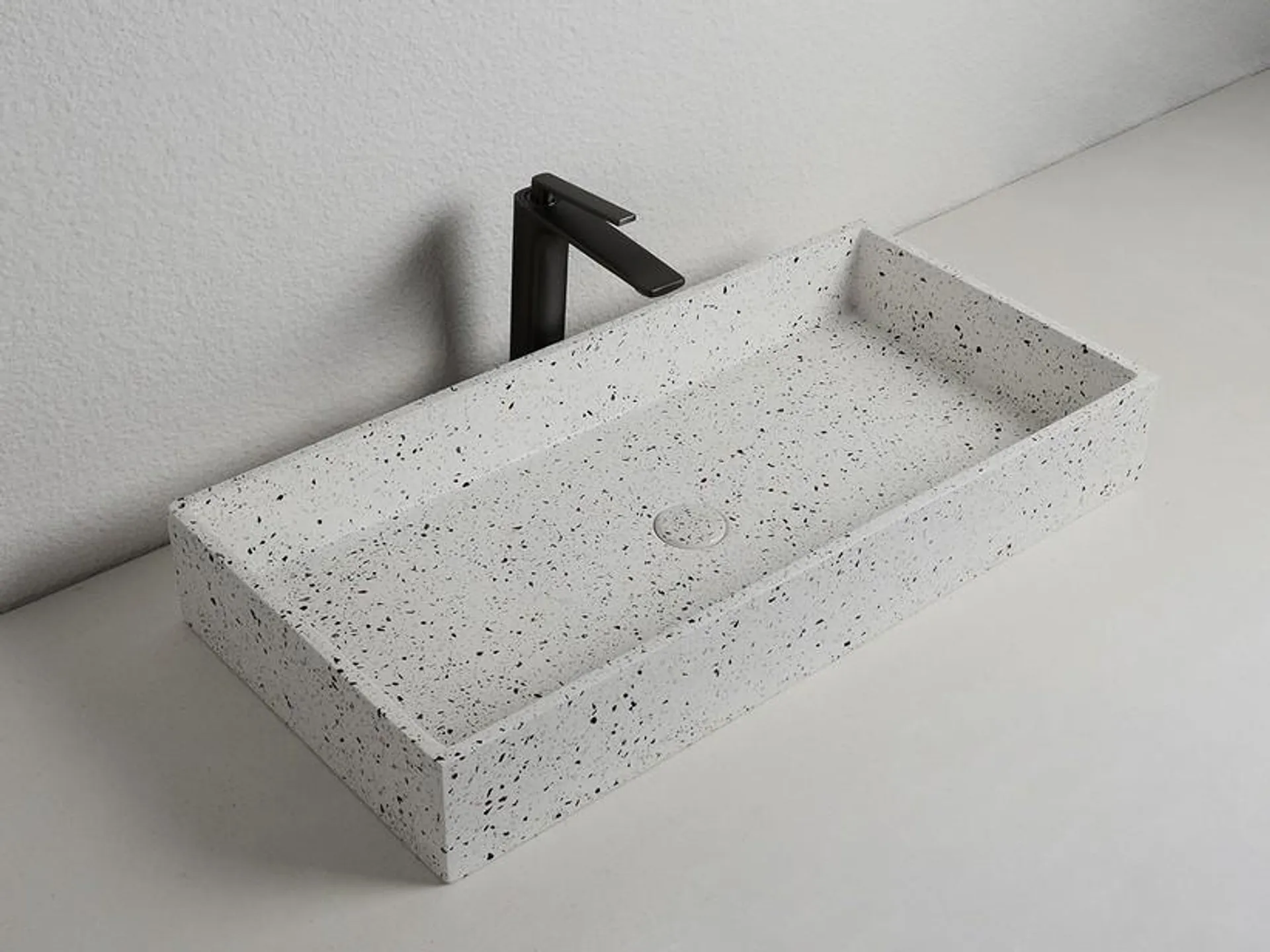 Lavabo da Appoggio Terrazzo 80x39xH12 cm