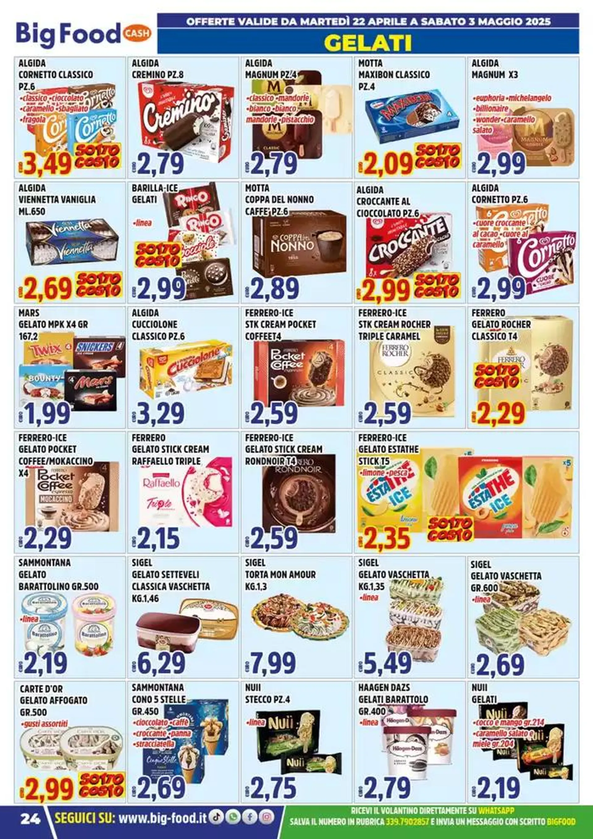Mega Offerte  da 22 aprile a 3 maggio di 2025 - Pagina del volantino 24