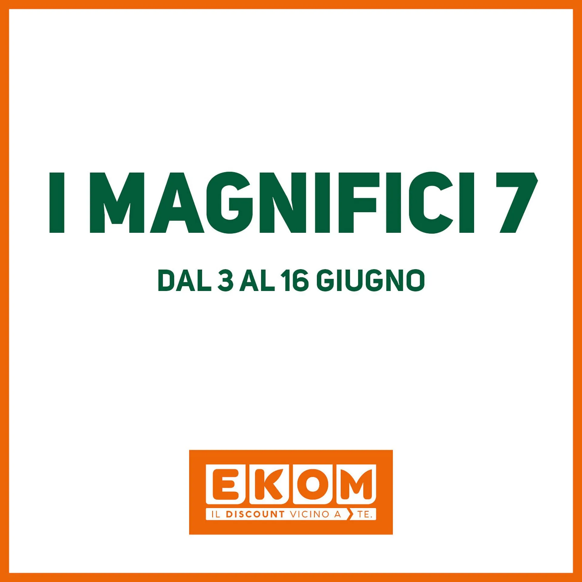 Volantino Ekom - 1