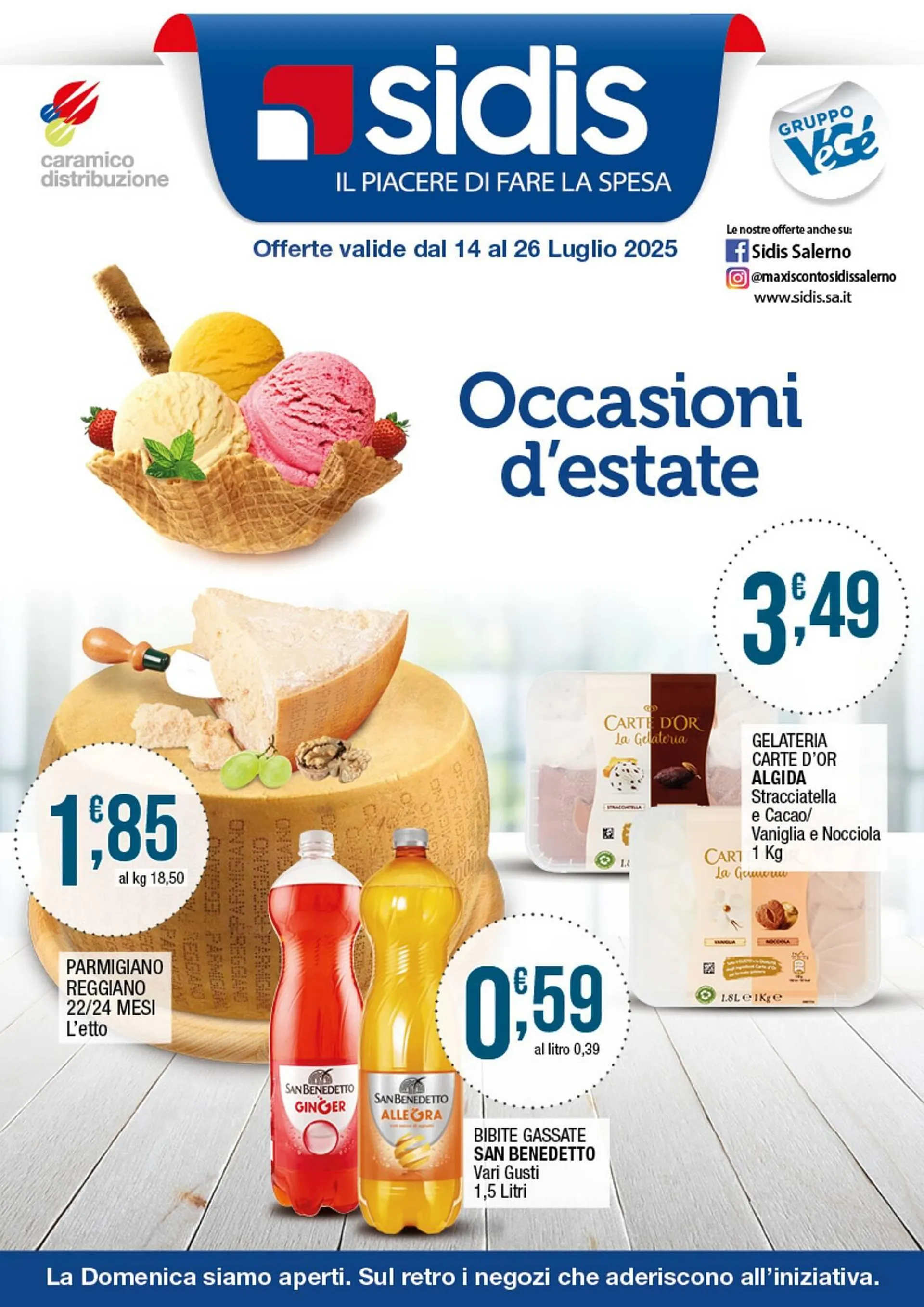 Volantino Maxi Sidis da 14 luglio a 26 luglio di 2025 - Pagina del volantino 1