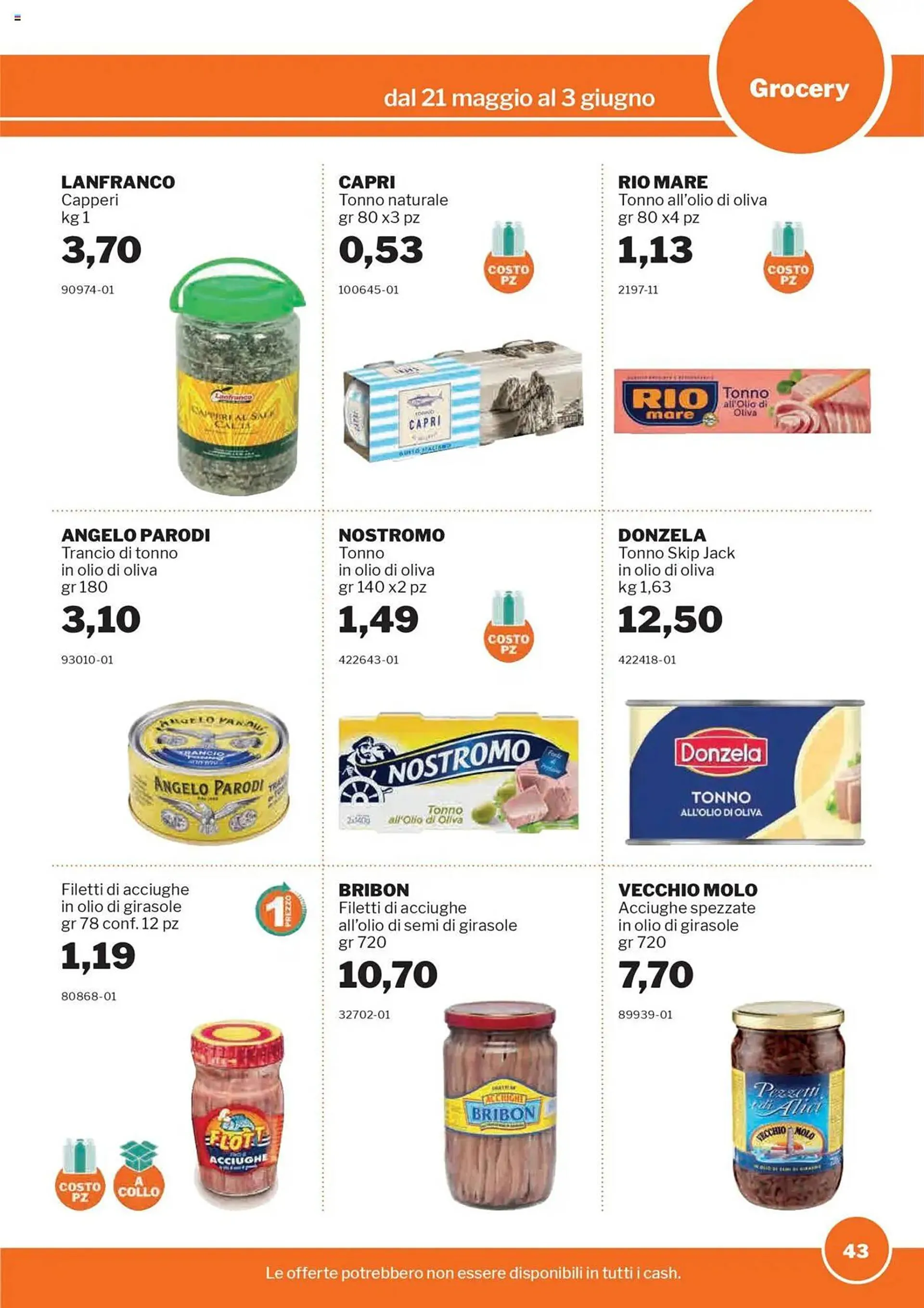 Volantino GrosMarket da 21 maggio a 3 giugno di 2025 - Pagina del volantino 43