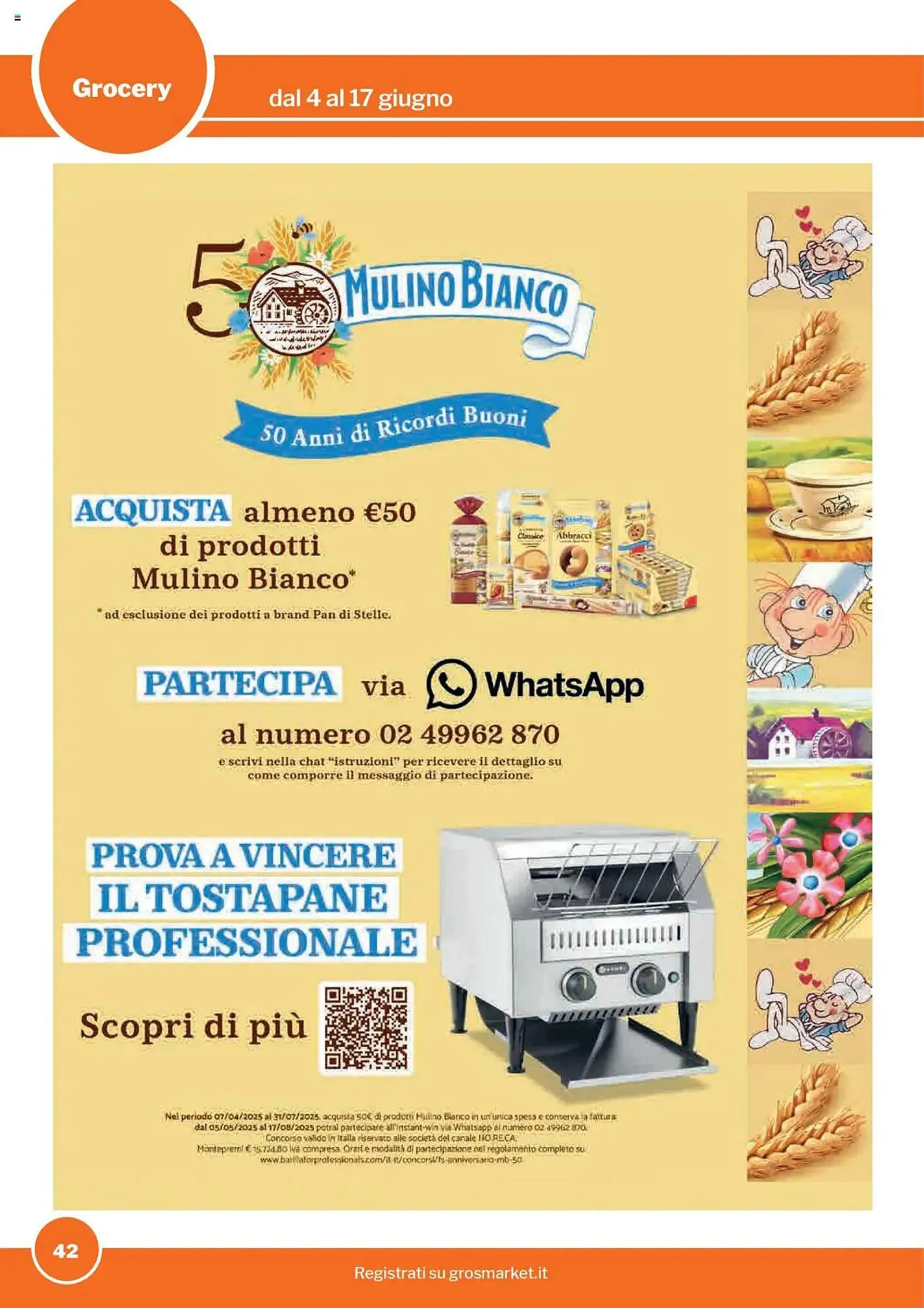 Volantino GrosMarket da 4 giugno a 17 giugno di 2025 - Pagina del volantino 42